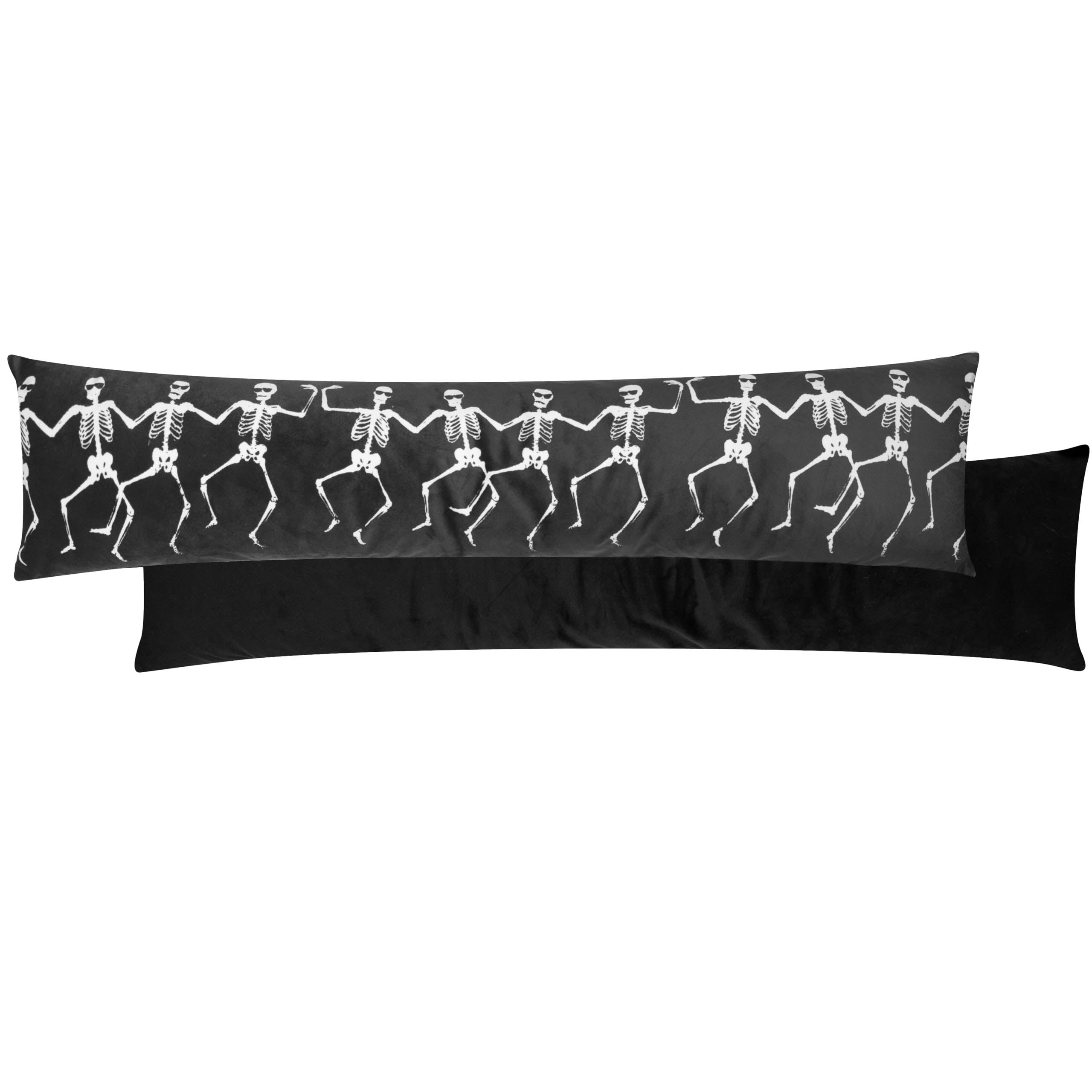 Skeletons Velvet Draught Excluder