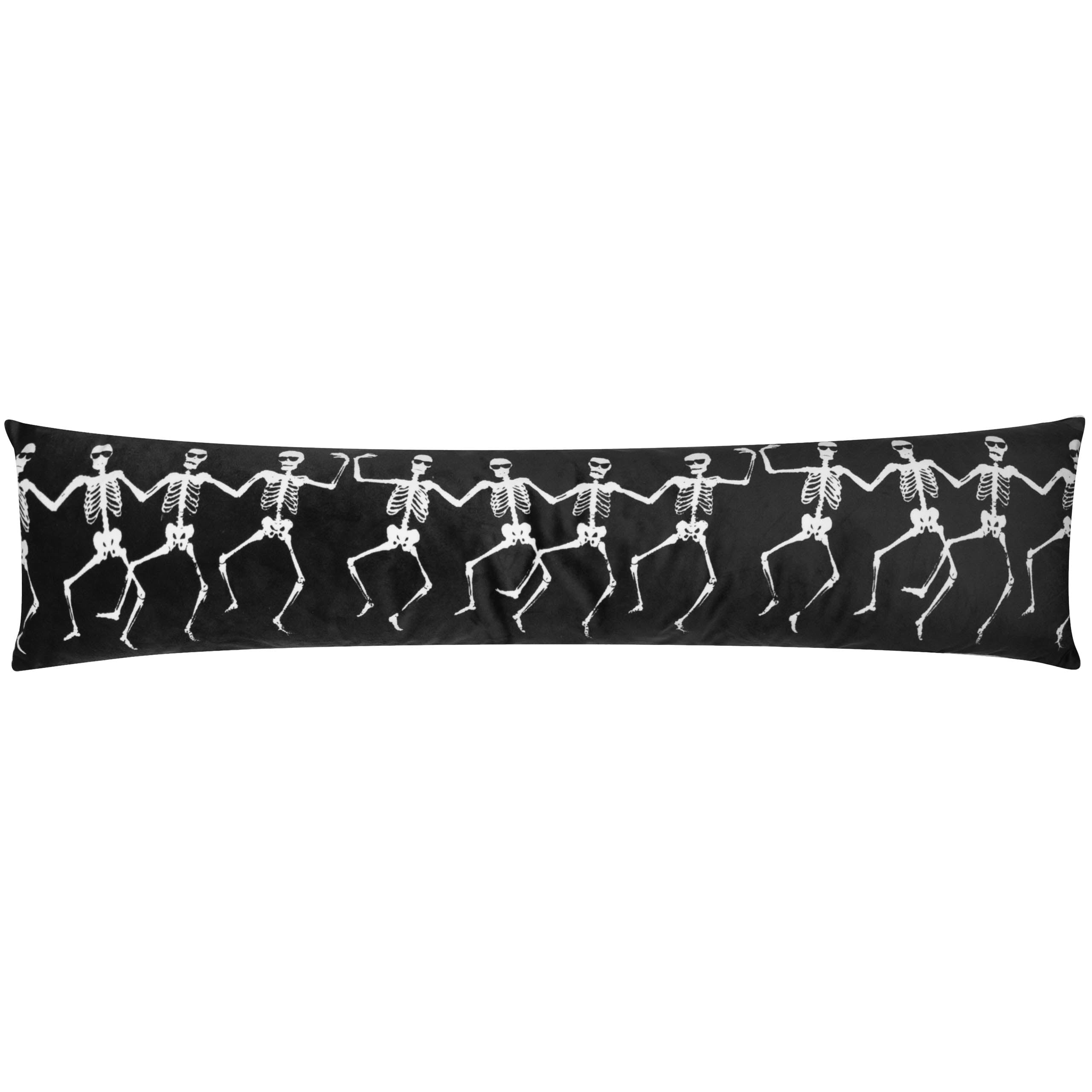 Skeletons Velvet Draught Excluder