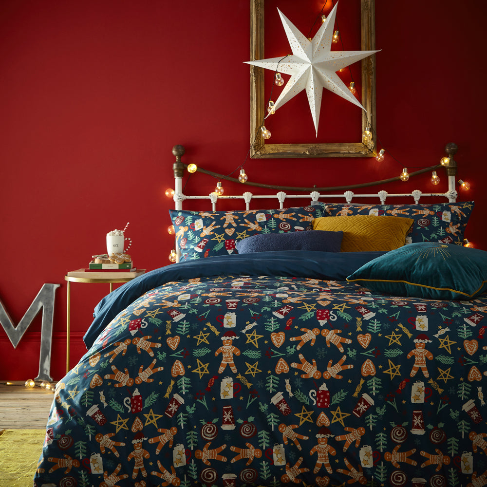 Yuletide Treats Christmas Duvet Cover Set