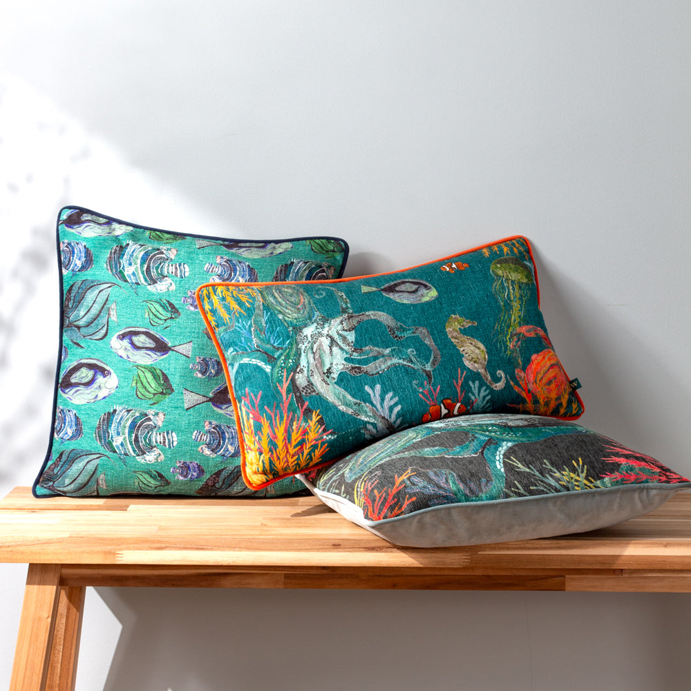 Abyss Fish Repeat Cushion
