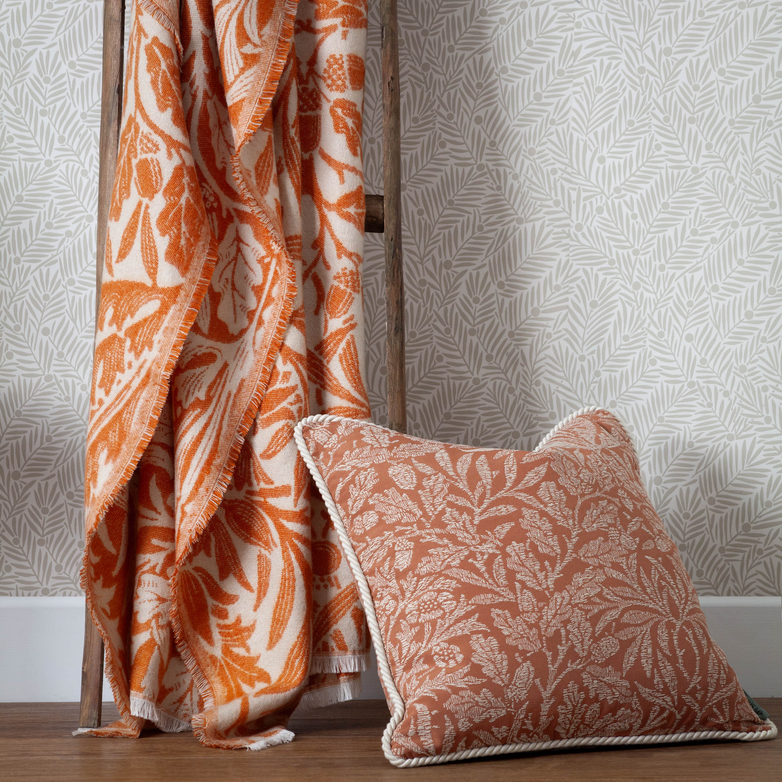 Acorn Tonal Jacquard Throw