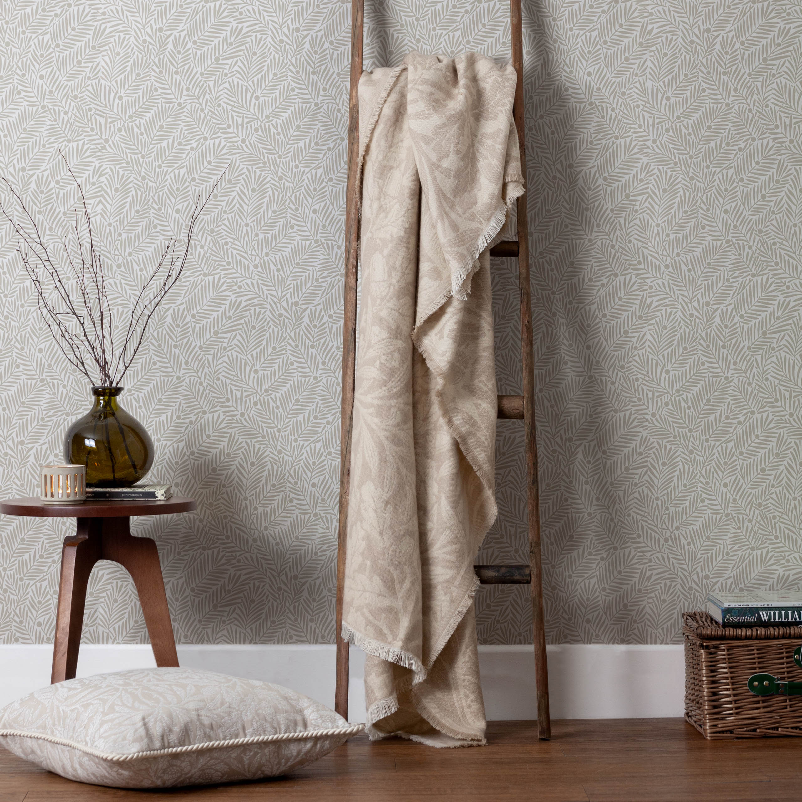 Acorn Tonal Jacquard Throw