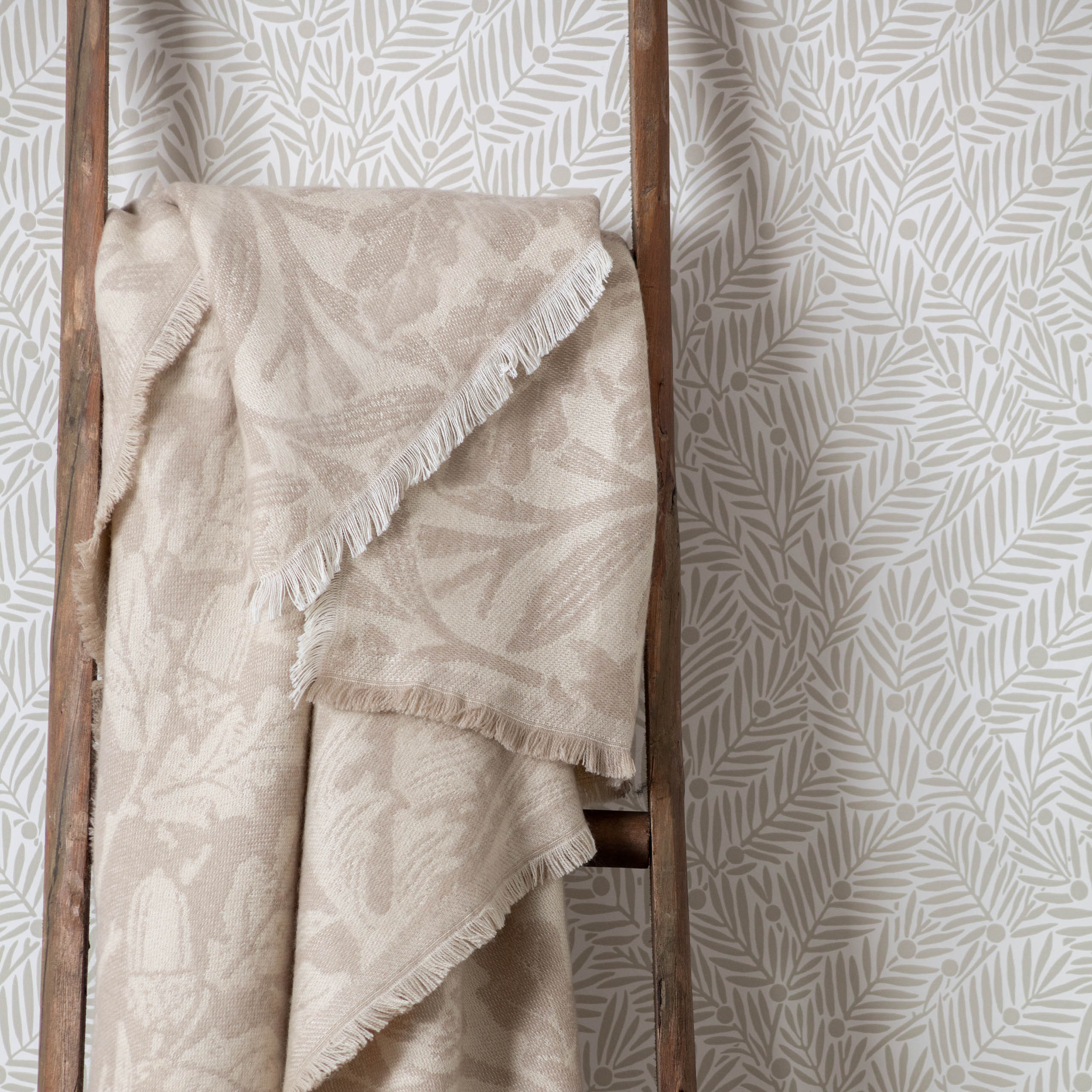 Acorn Tonal Jacquard Throw