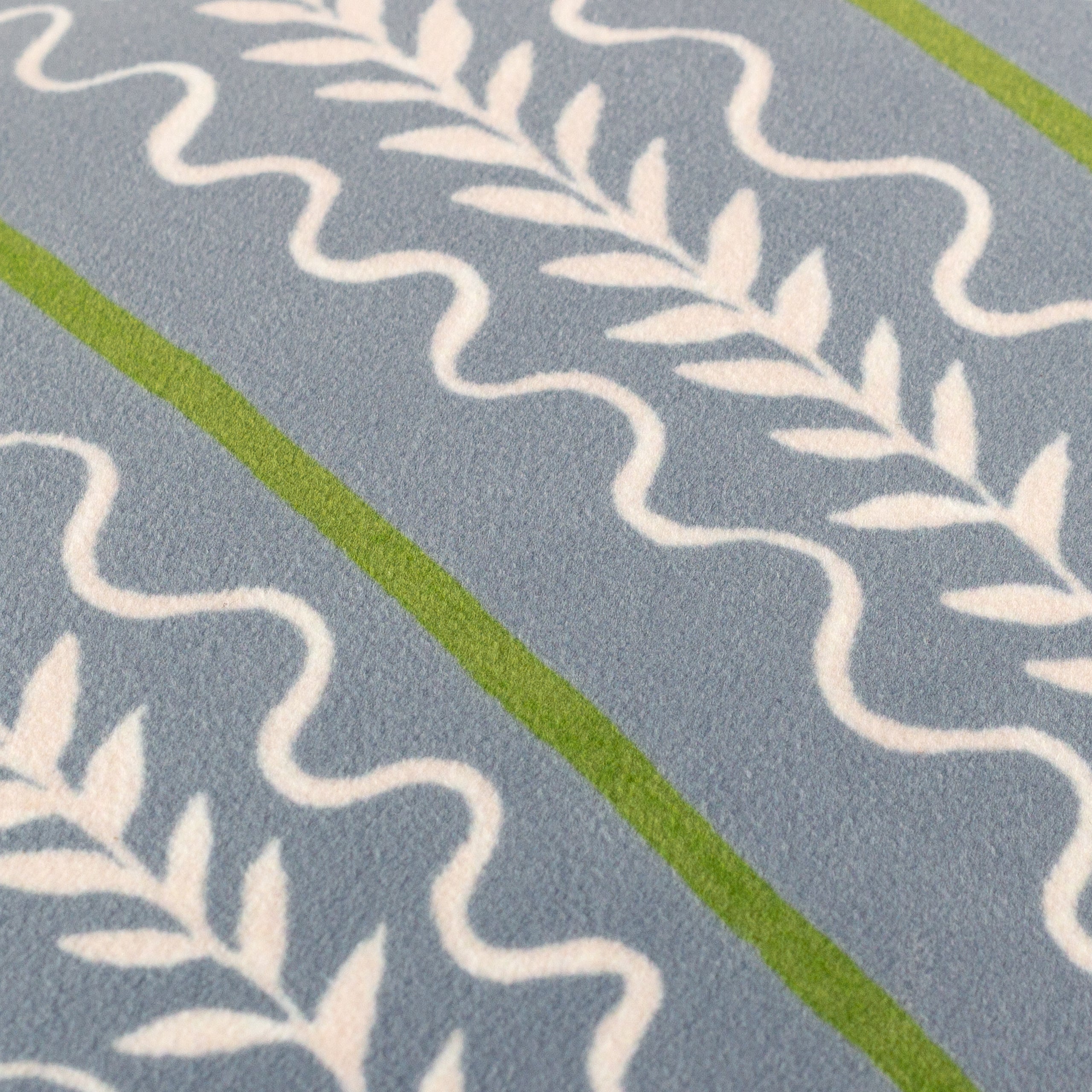 Albera Stripe Piped Velvet Cushion