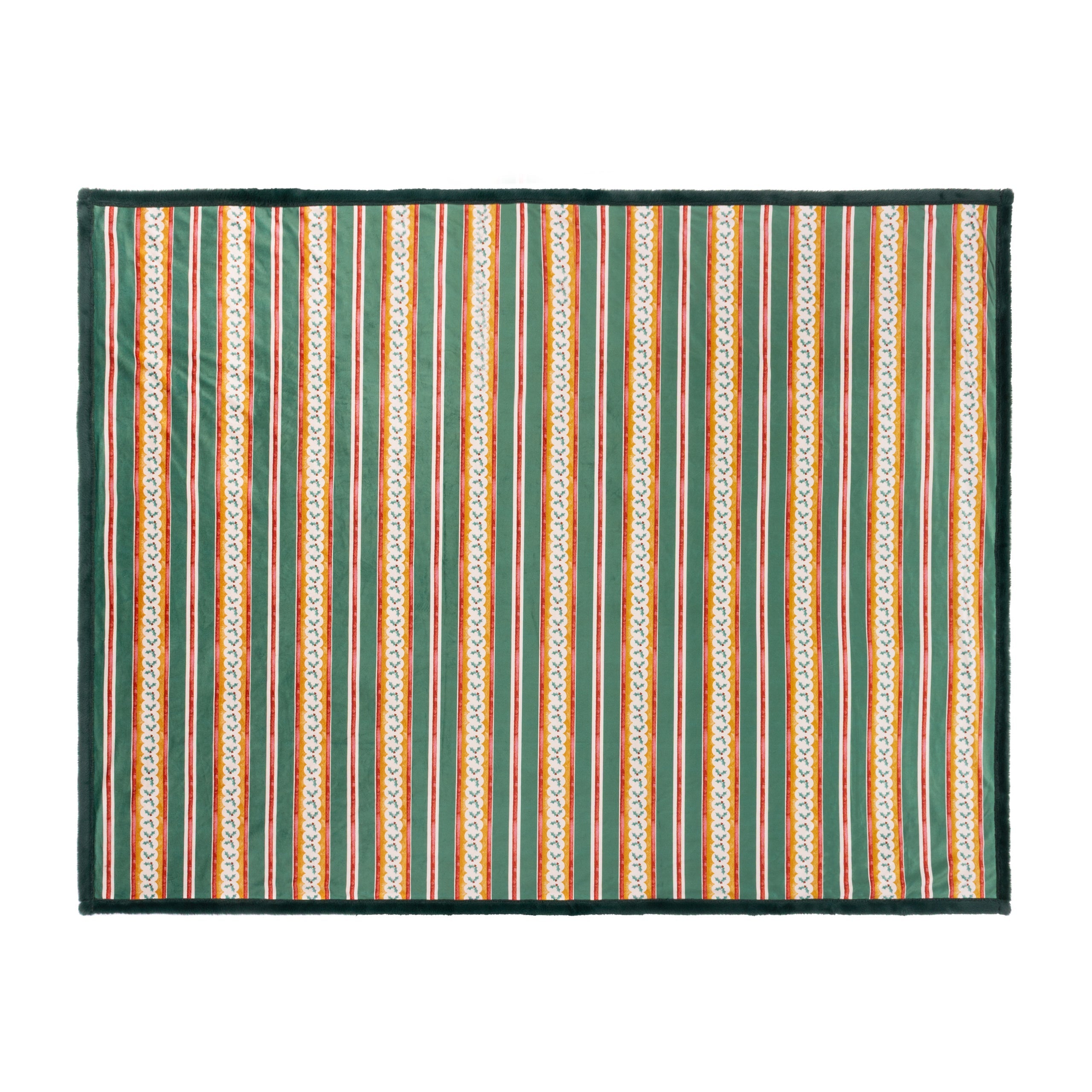 All Wrapped Up Velvet Faux Fur Throw