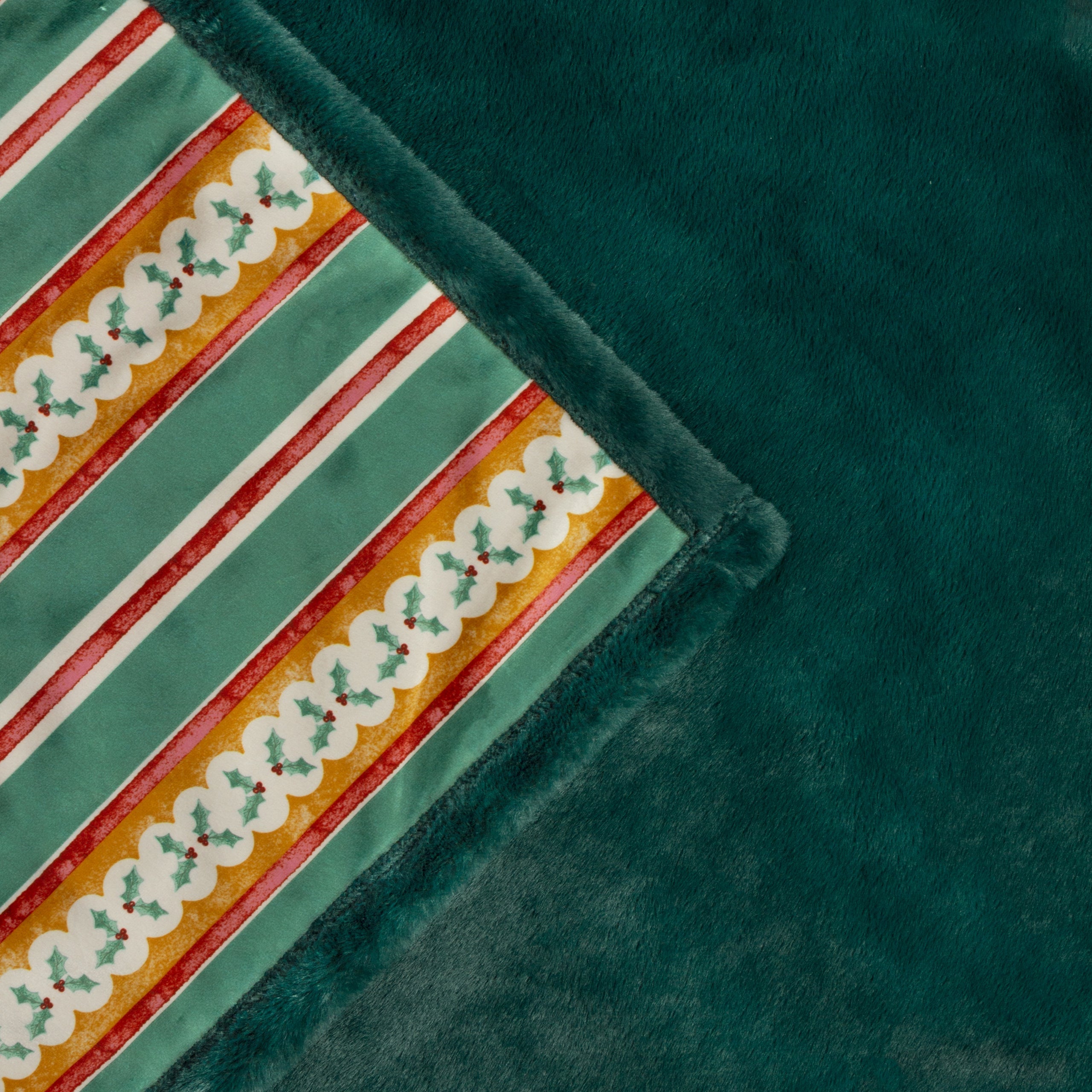 All Wrapped Up Velvet Faux Fur Throw