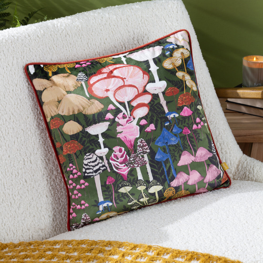 Amanita Mushroom Cushion