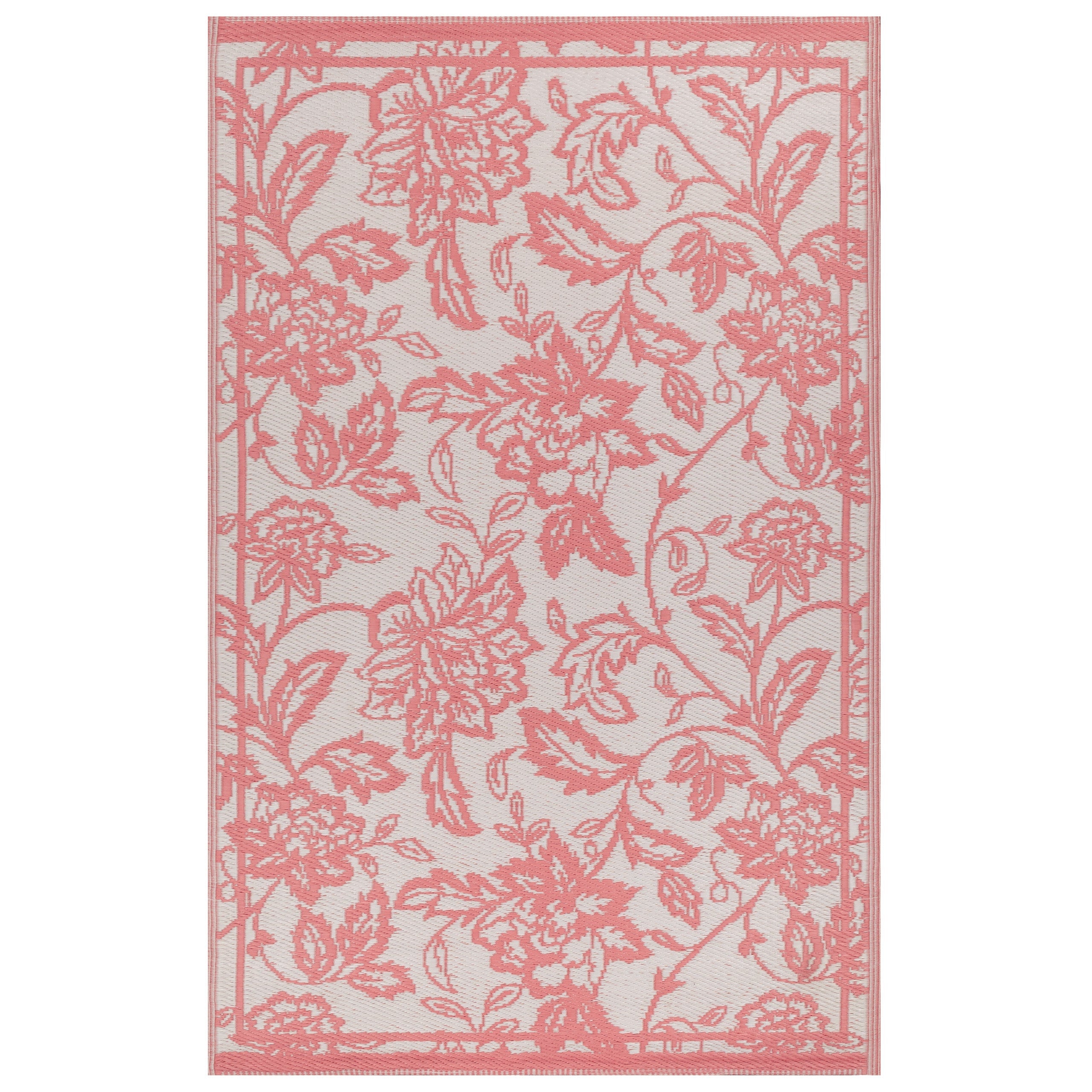 Anemone Woven Jacquard Outdoor Rug