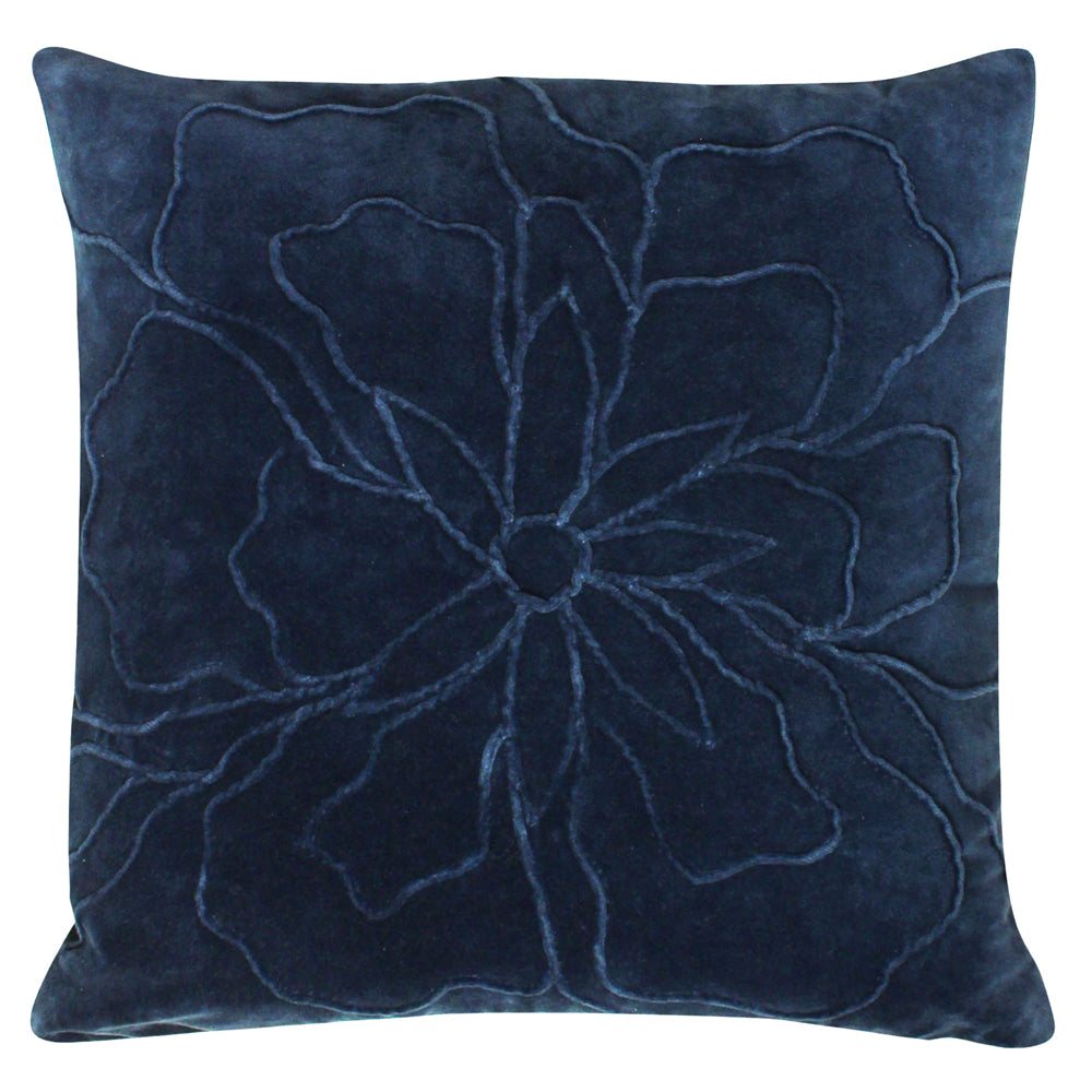 Angeles Floral Velvet Cushion