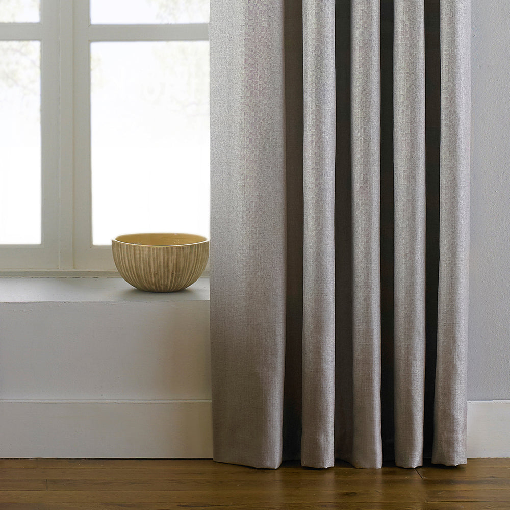 Atlantic Twill Woven Eyelet Curtains
