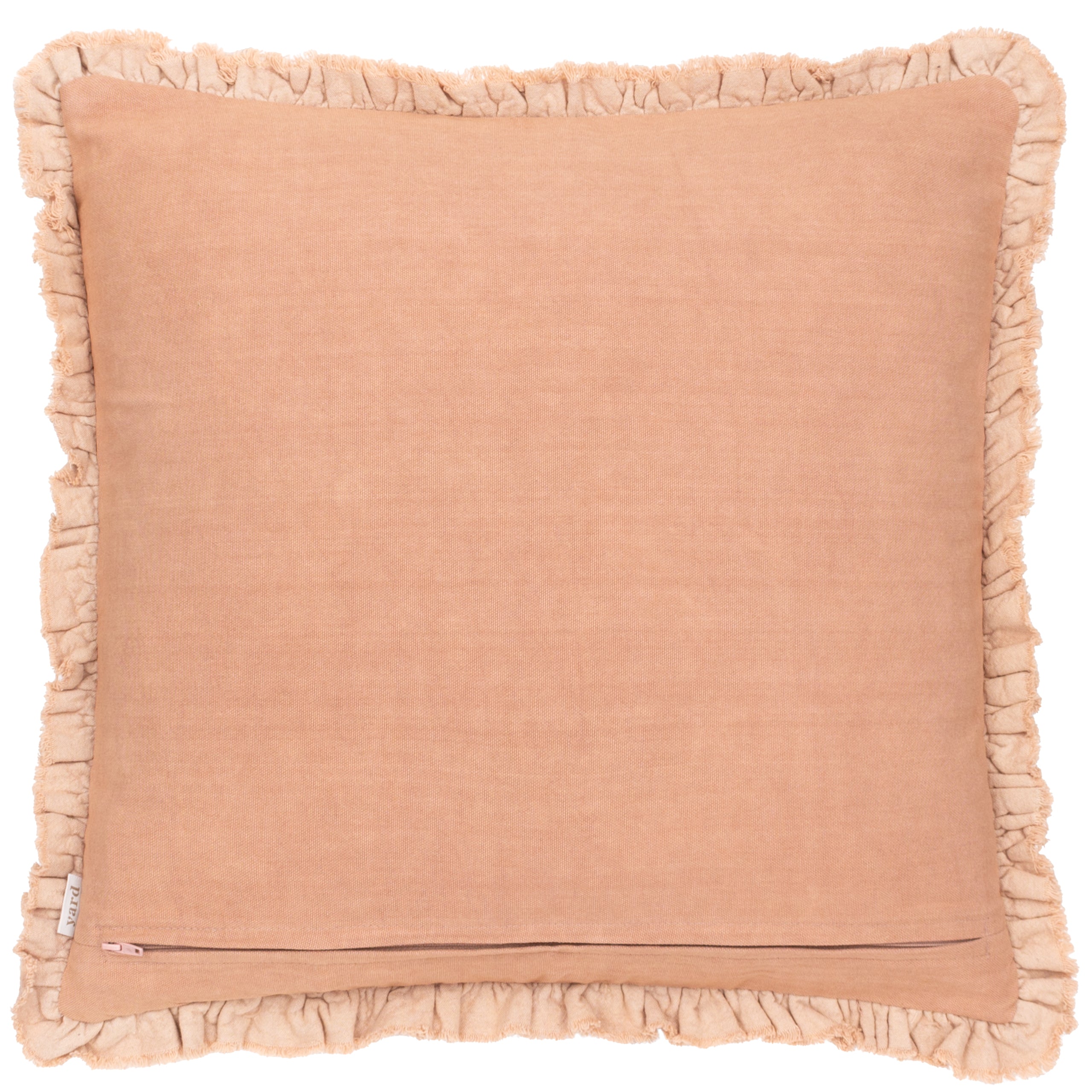 Bertie Washed Cotton Velvet Cushion