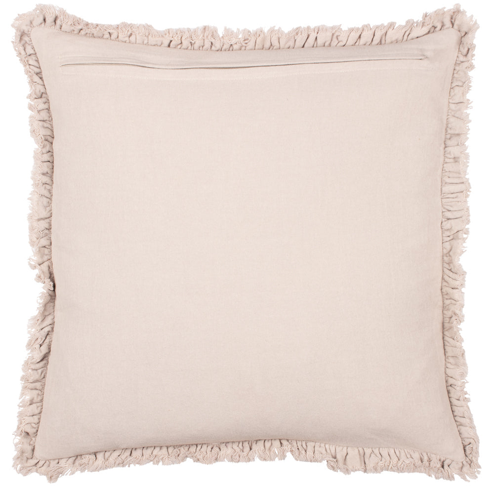 Bertie Washed Cotton Velvet Cushion