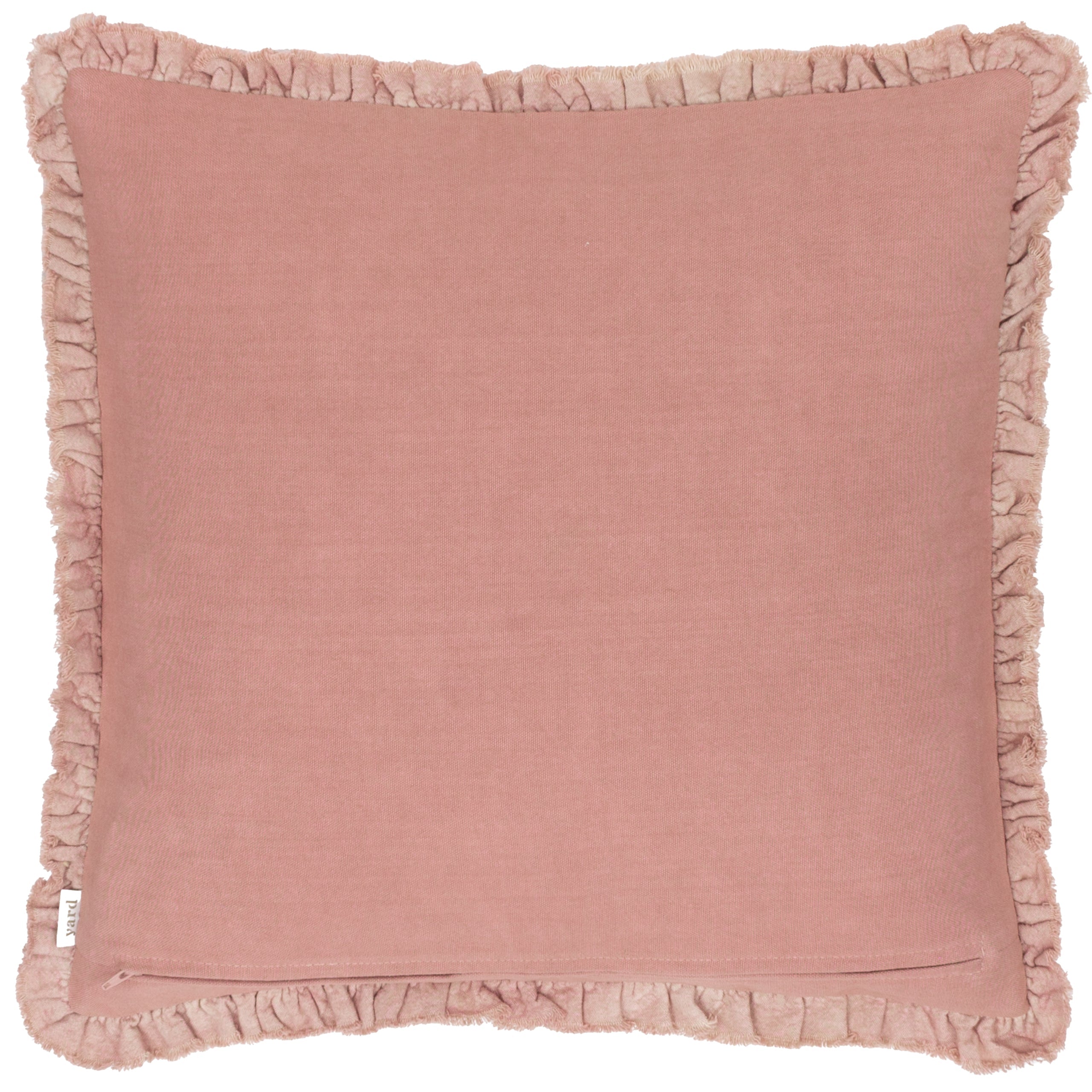 Bertie Washed Cotton Velvet Cushion