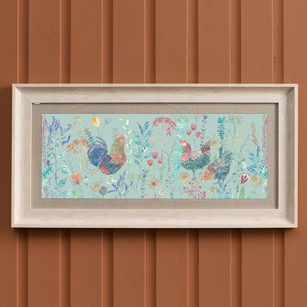 Bilbury Flock Framed Print