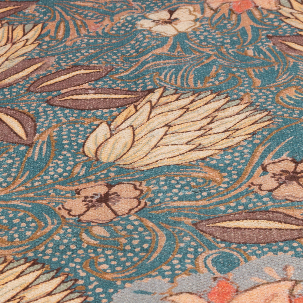 Bolais Floral Tasselled Indoor Rug