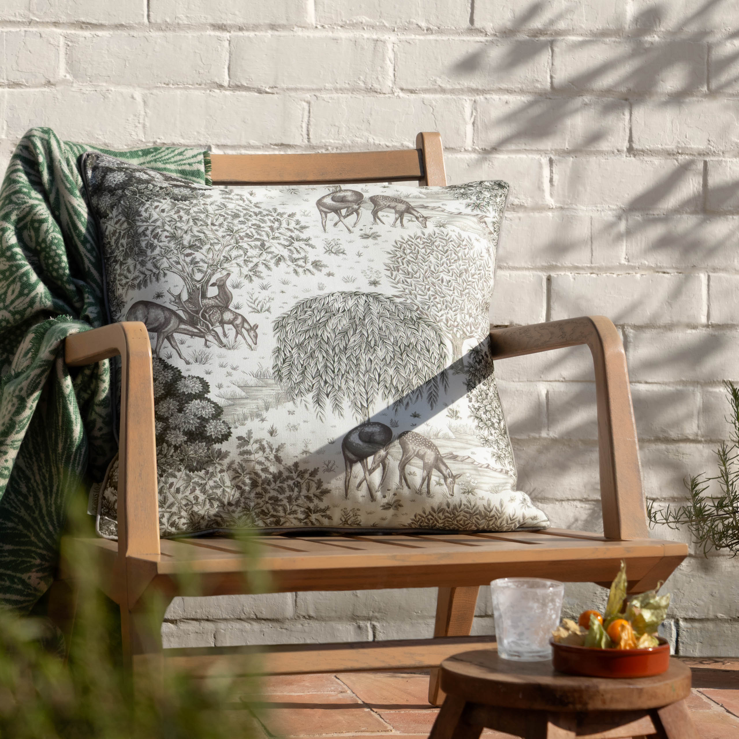 The Brook Printed Outdoor Cushion