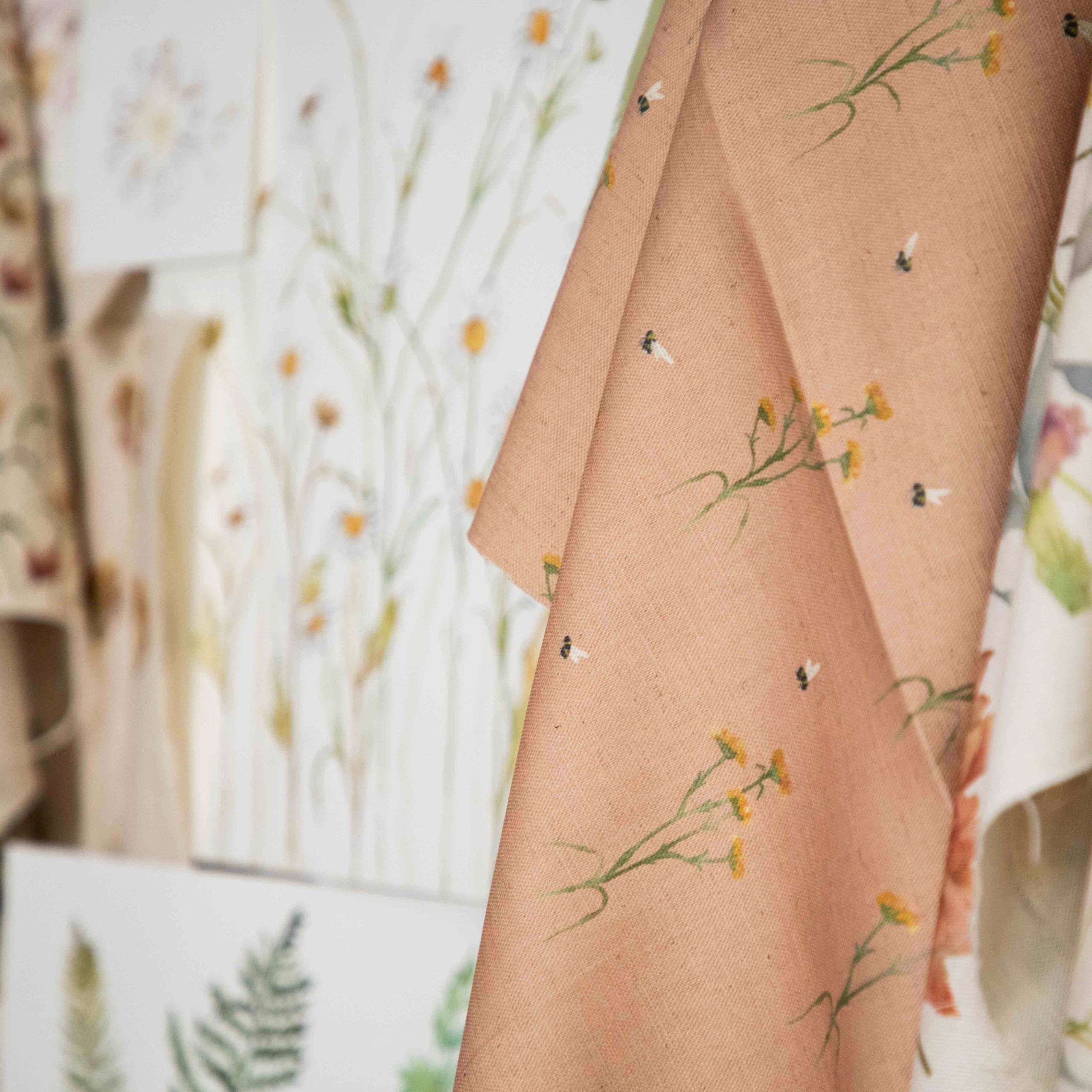 Botanical Stories Fabric Pattern