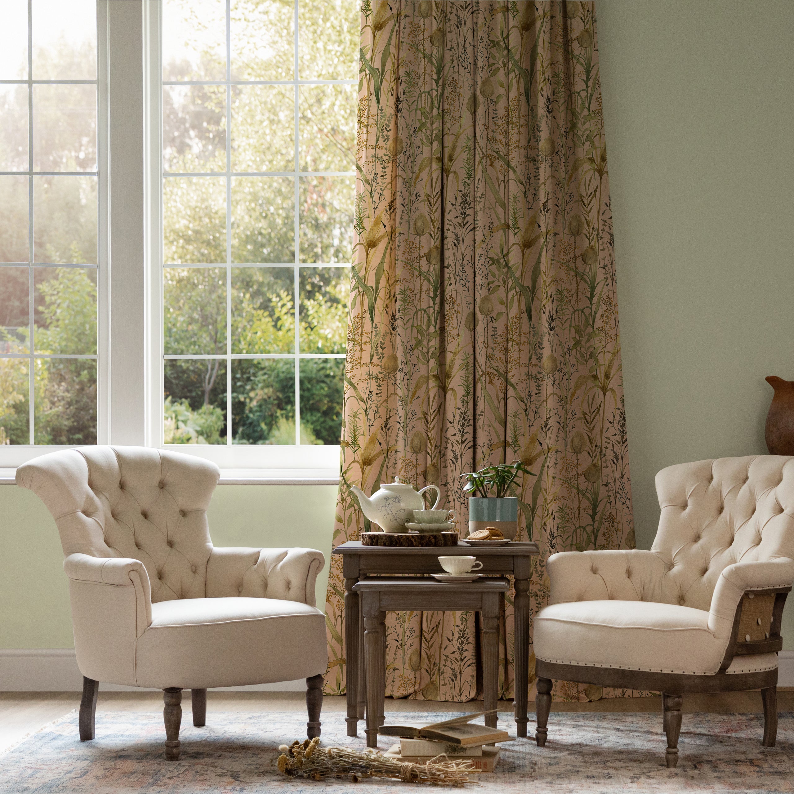 Botanical Stories Fabric Pattern