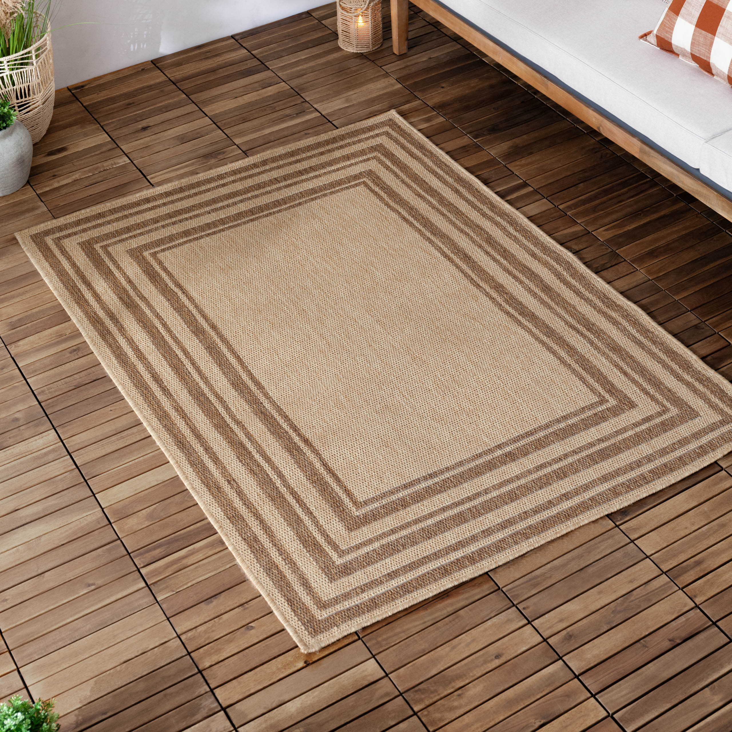 Camber Jute Effect Indoor/Outdoor Rug