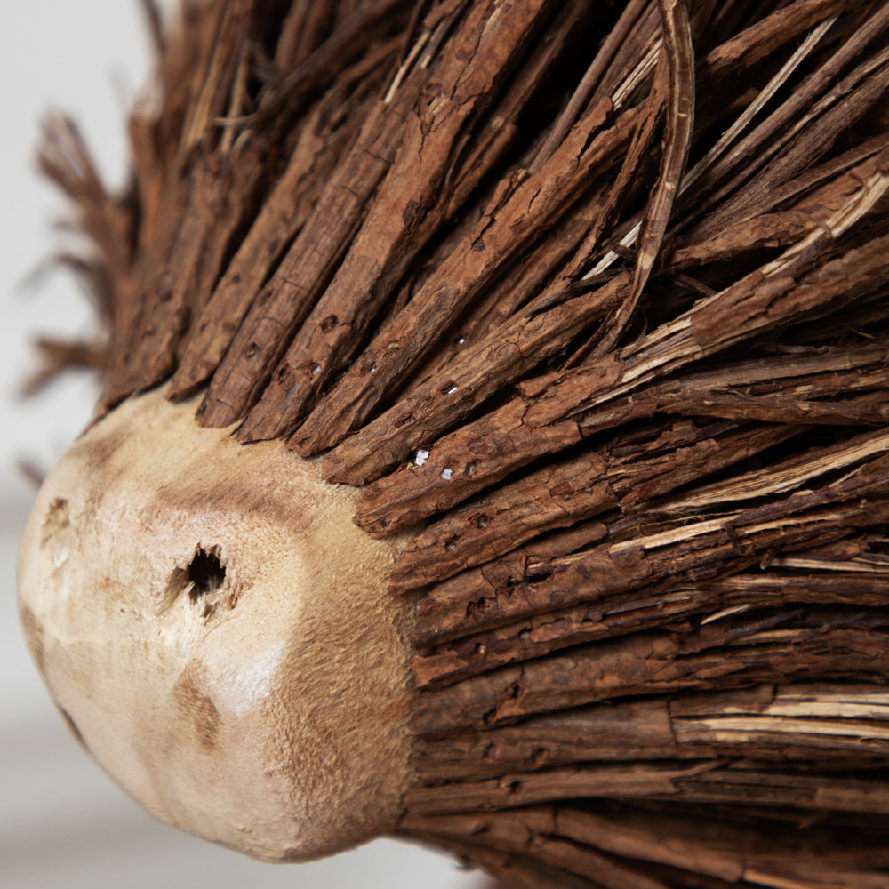 Stirling Standing Stag Wooden Sculpture