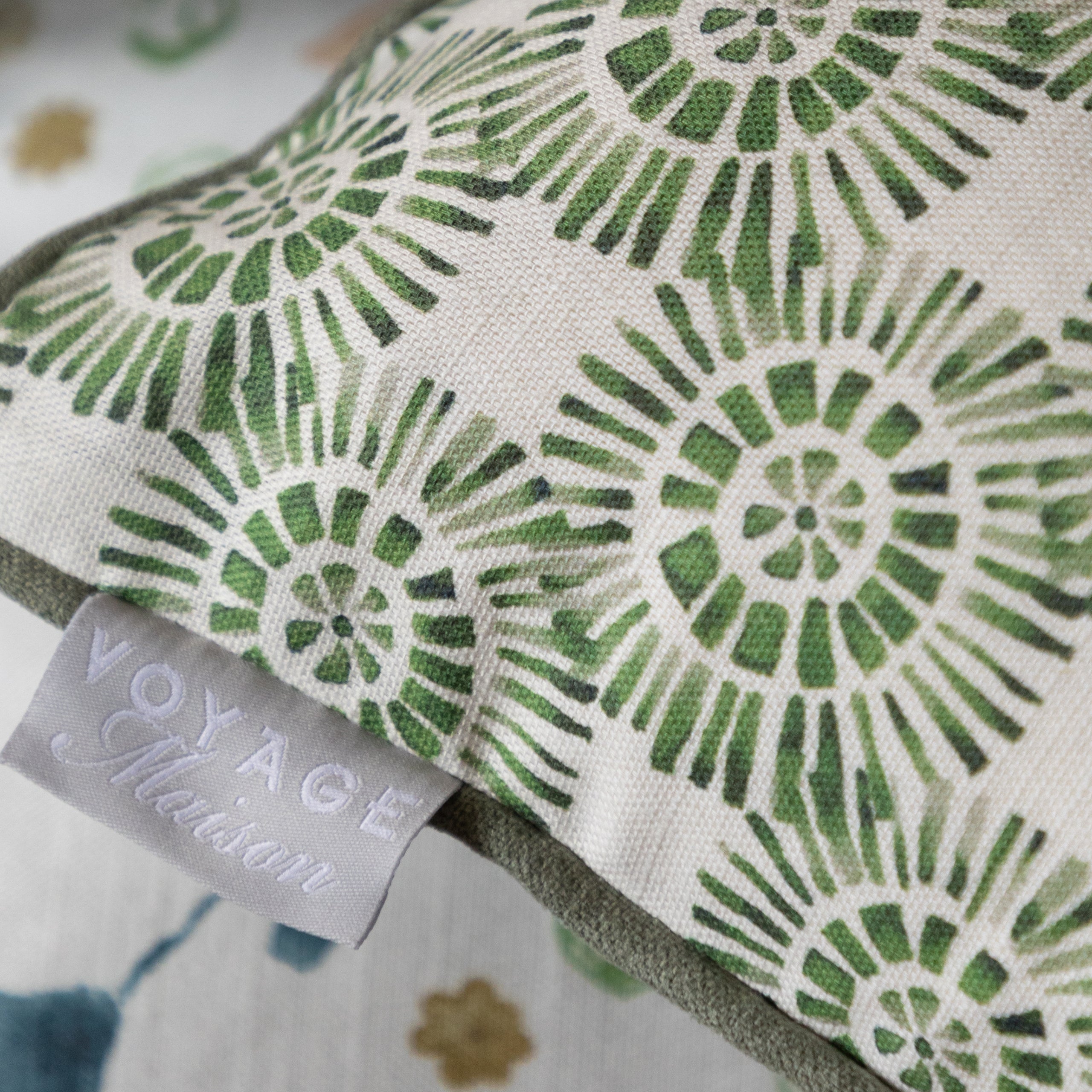 Country Folk Fabric Pattern