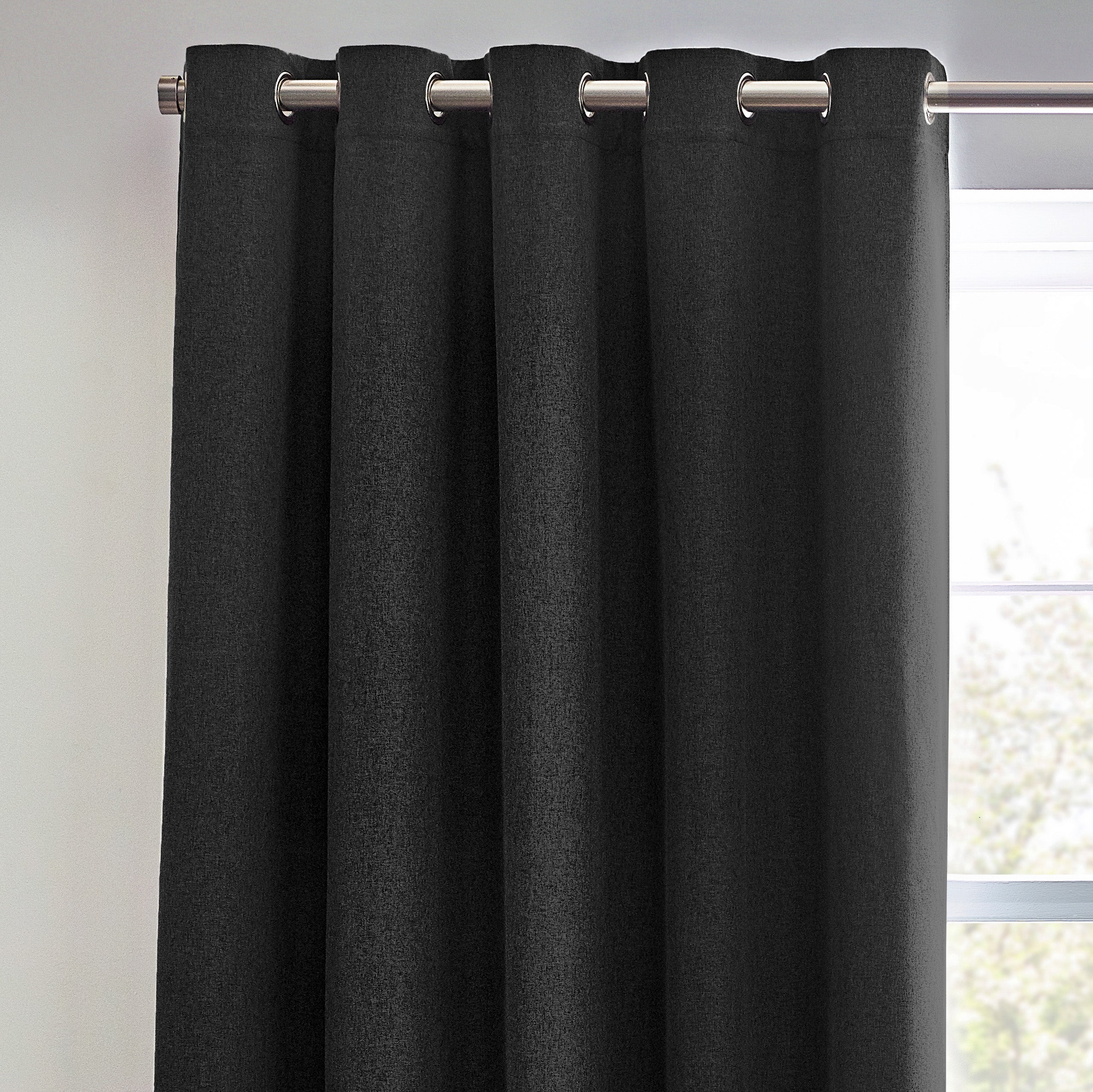 Dawn Textured out Eyelet Curtains