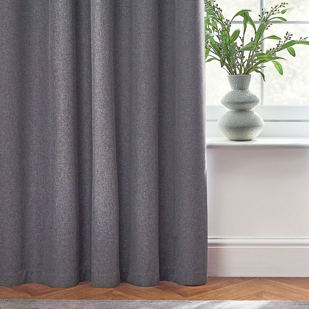 Dawn Textured Blackout Eyelet Curtains