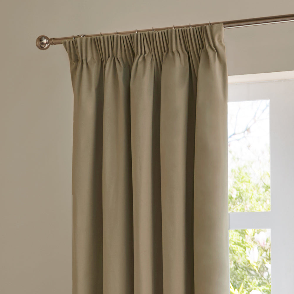 The Ultimate Velvet Blackout Pencil Pleat Curtains