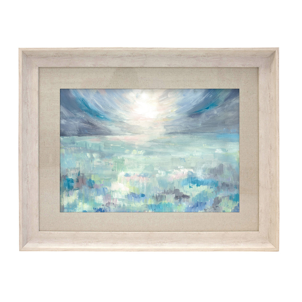 Dusky Isles Framed Print