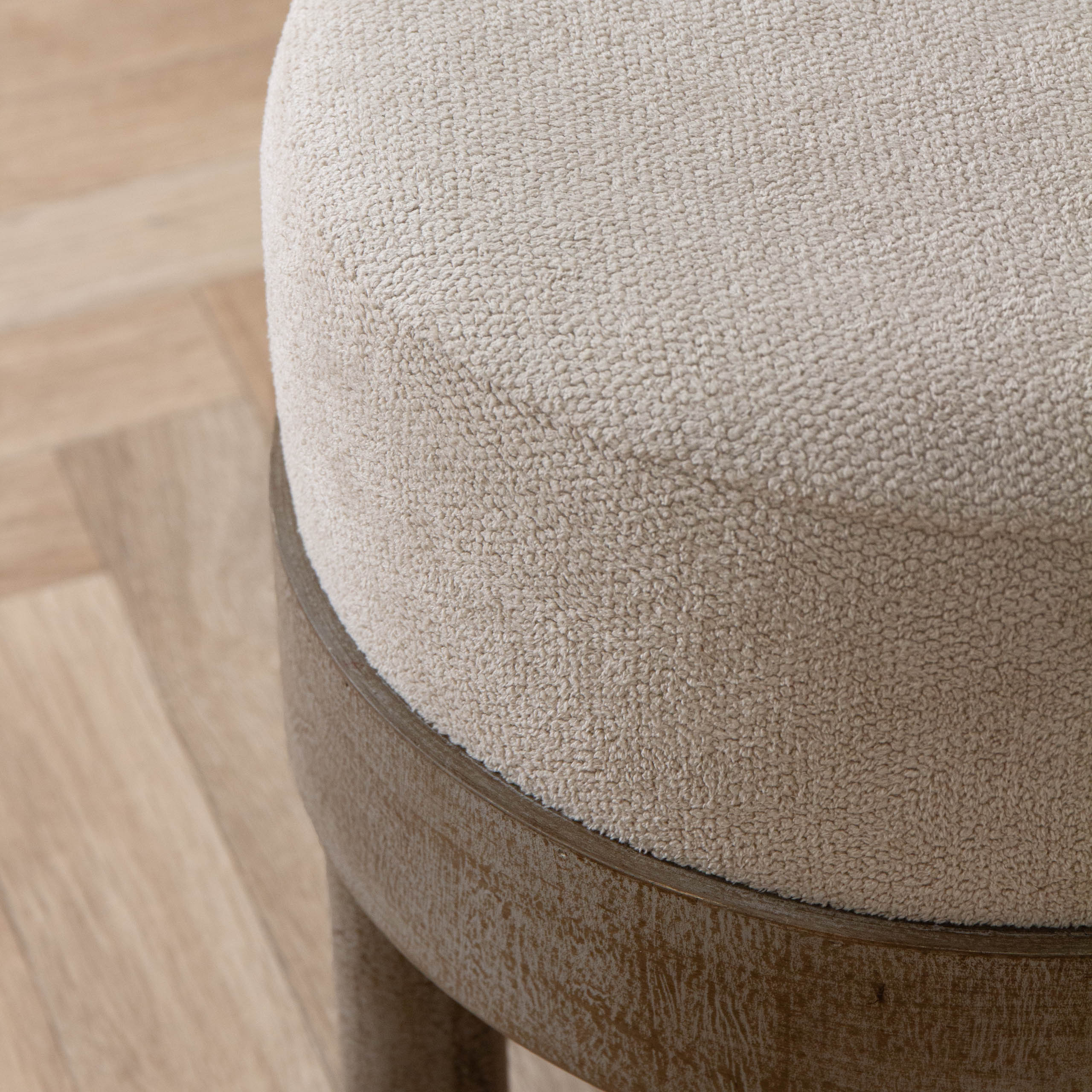 Ebbett Wooden Footstool