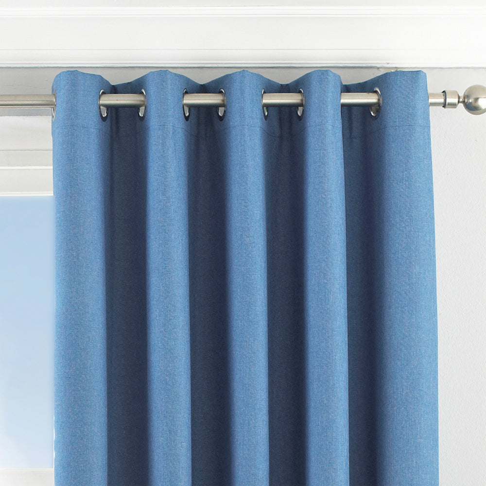 Twilight Blackout Eyelet Curtains