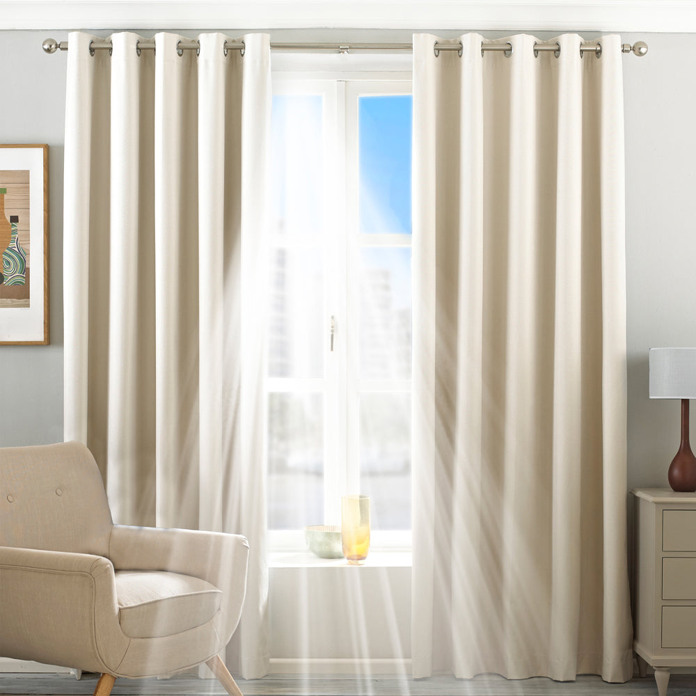 Twilight Blackout Eyelet Curtains