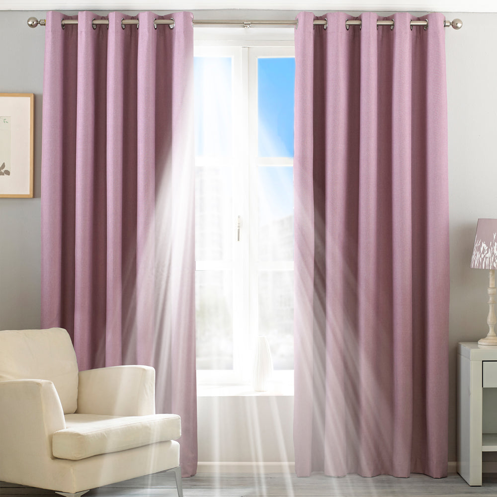 Twilight Blackout Eyelet Curtains