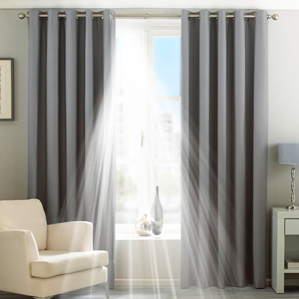 Twilight Blackout Eyelet Curtains