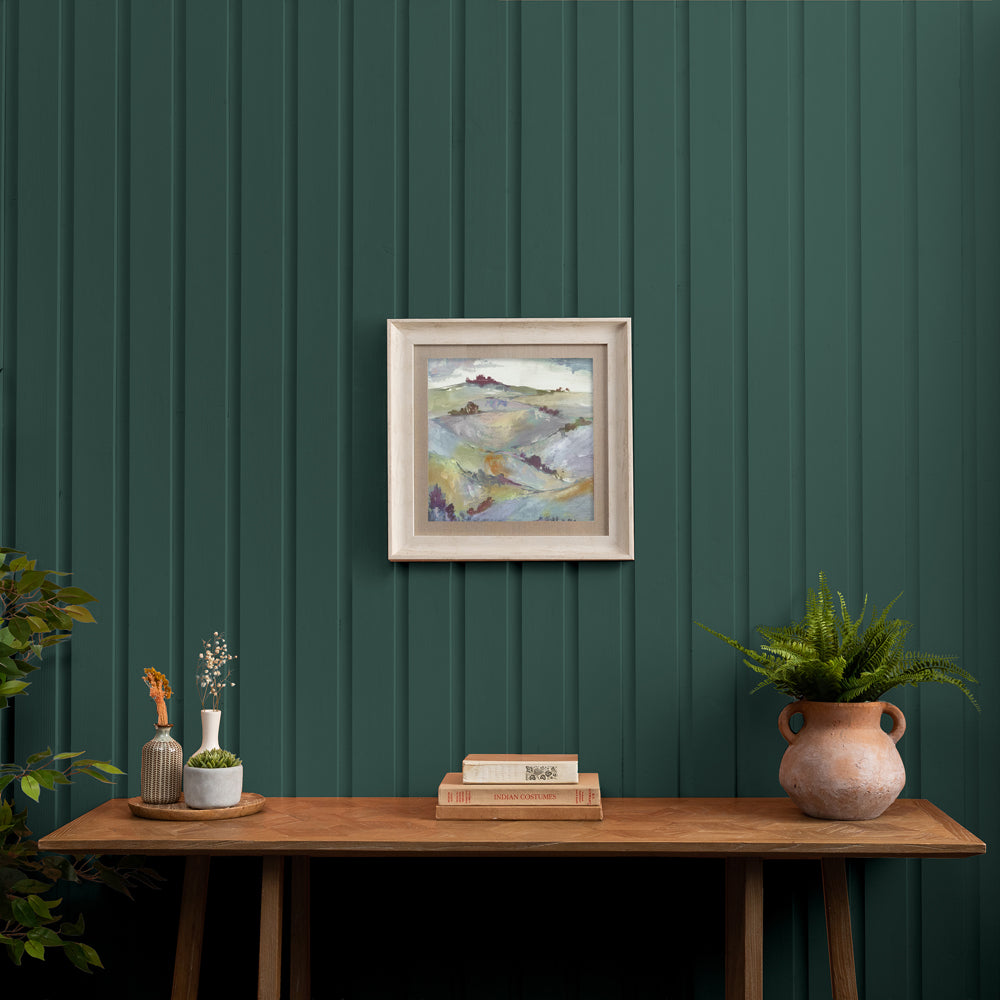 Eildon Meadows Framed Print