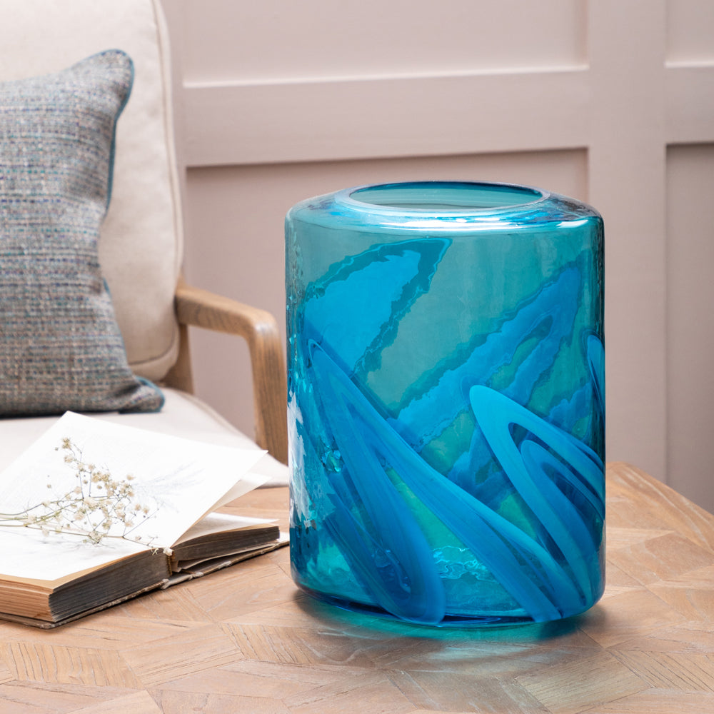 Elbe Hand-Blown Vase