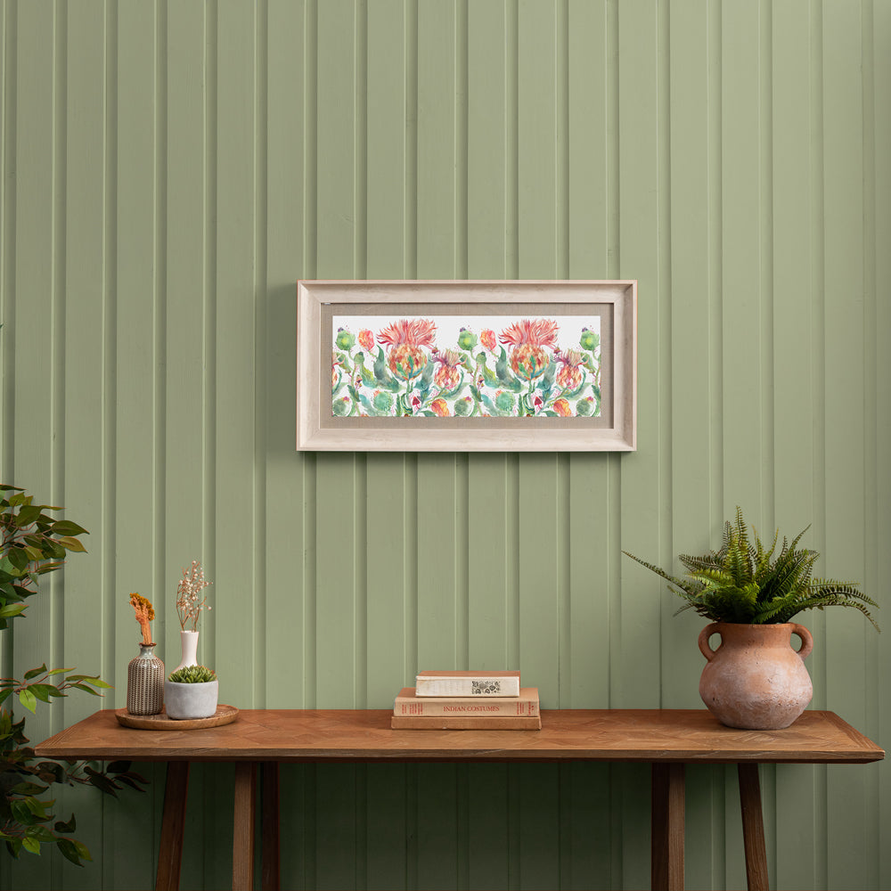 Enchanting Thistle Framed Print