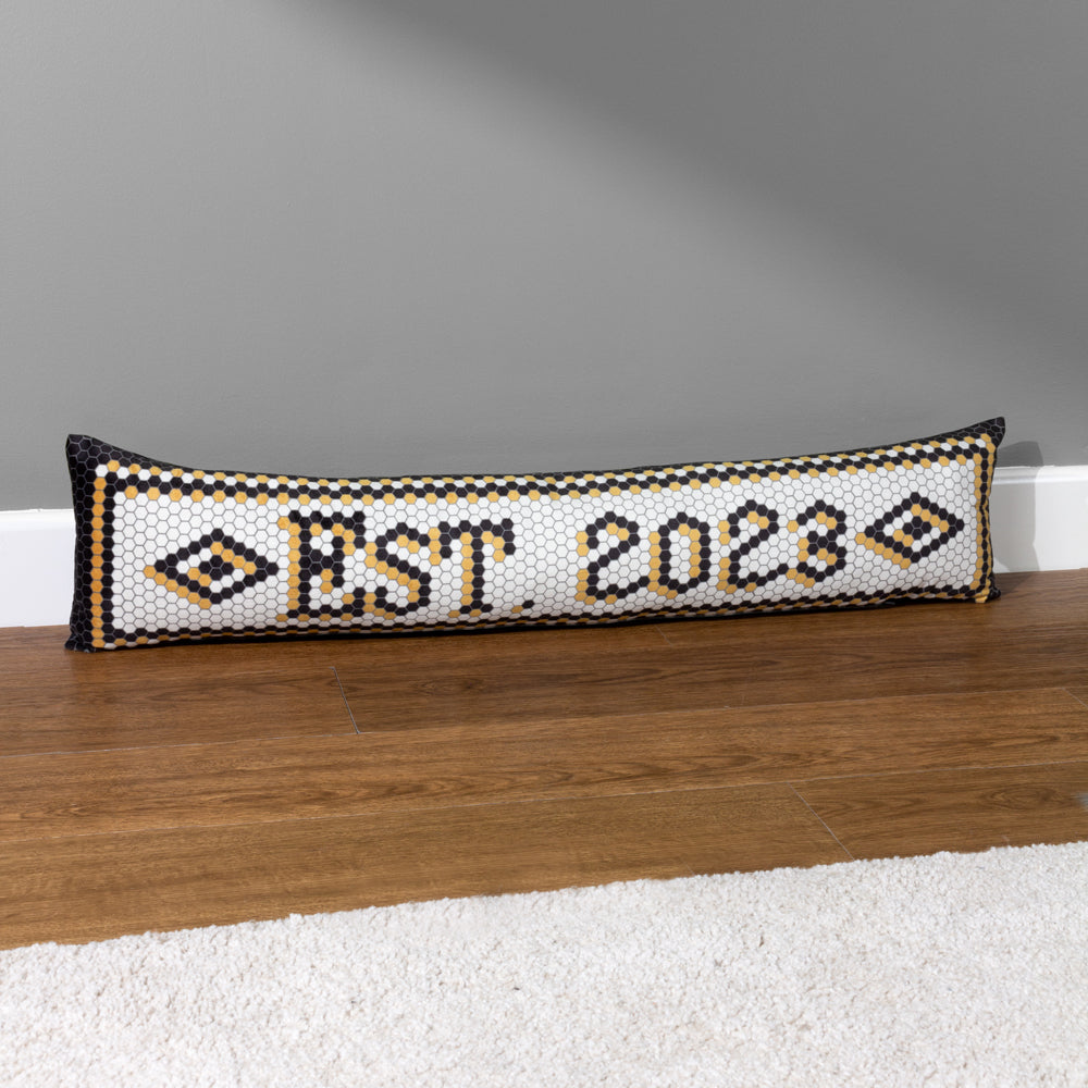 Mosaic Message Established 2023 Draught Excluder