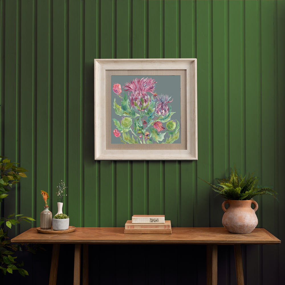 Fairytale Bristles Framed Print