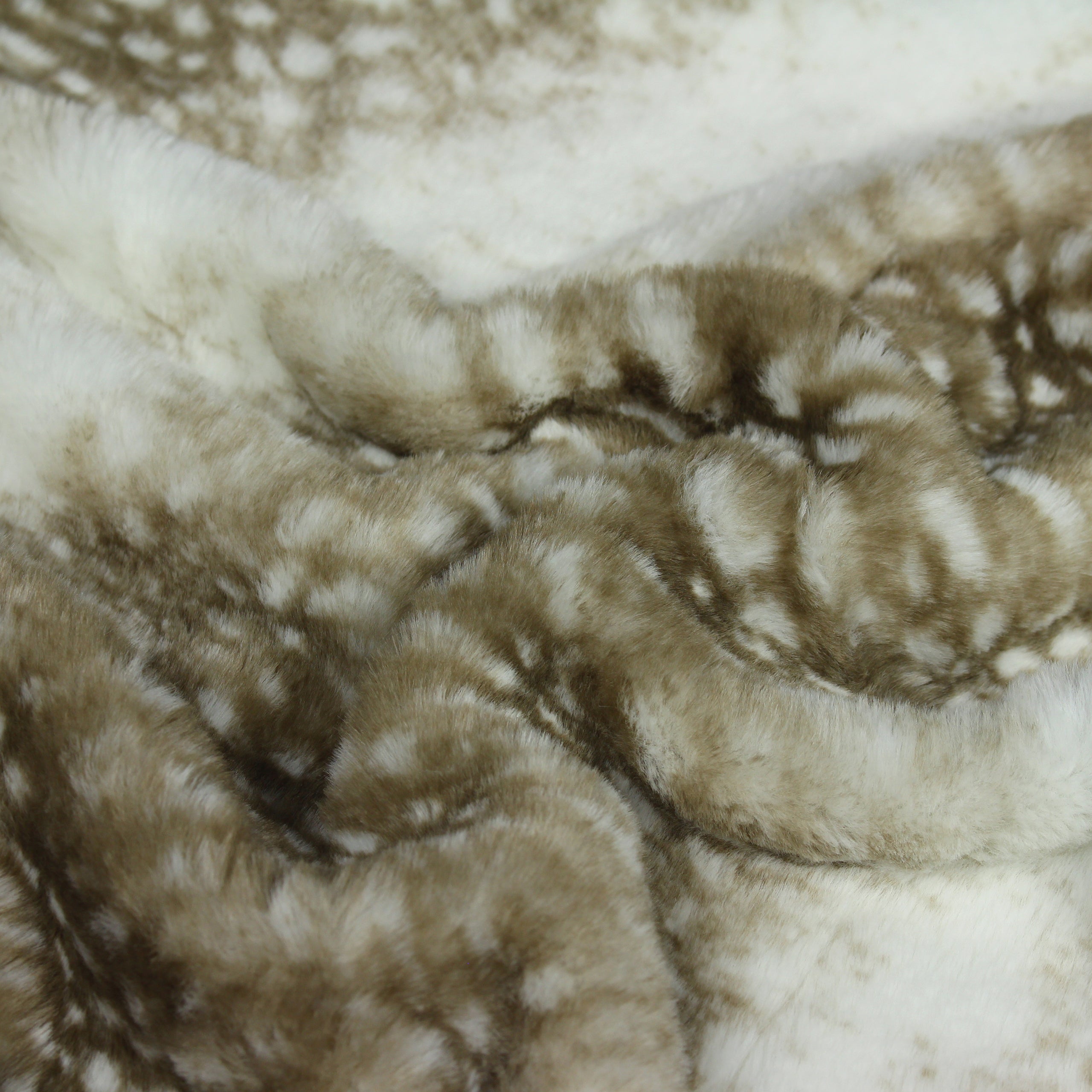 Fawn Faux Fur Throw