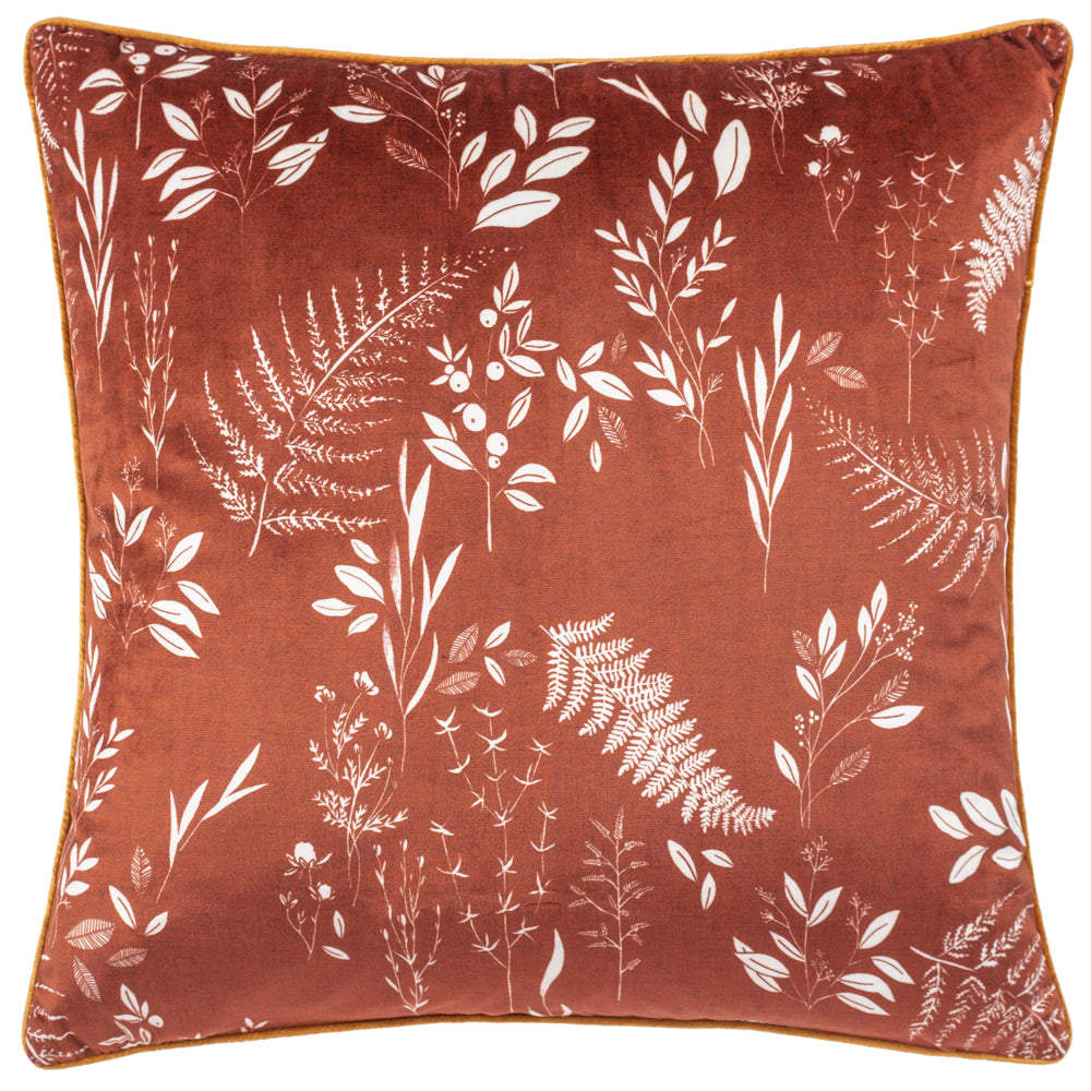 Fearne Printed Velvet Cushion