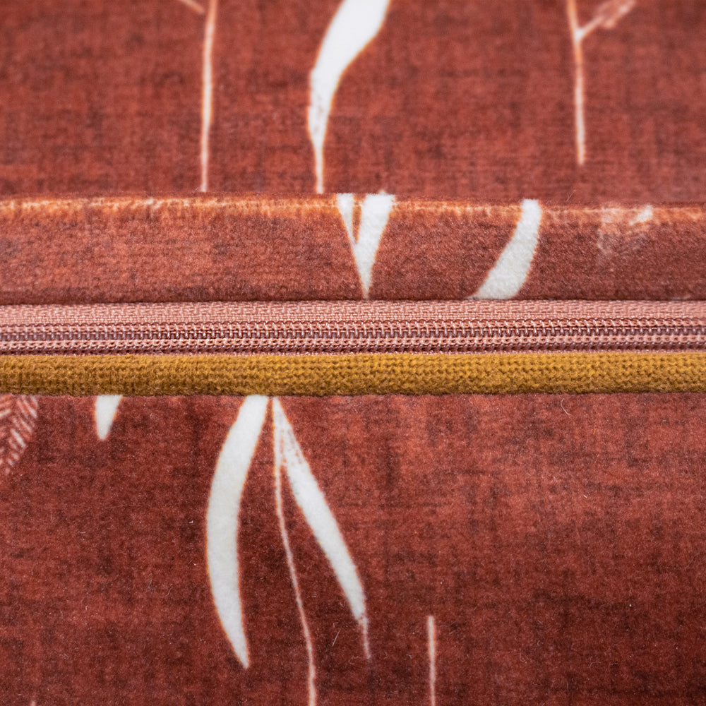 Fearne Printed Velvet Cushion