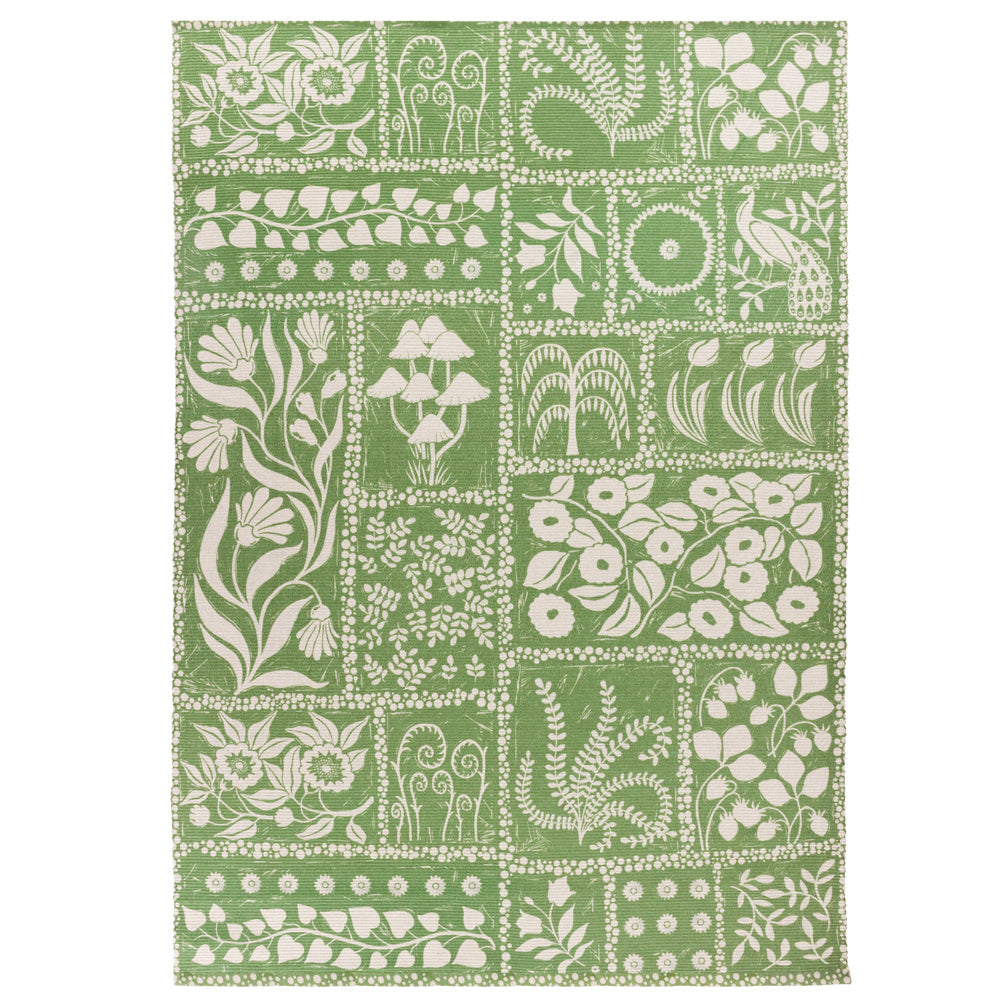 Forage Garden Outdoor Washable Rug