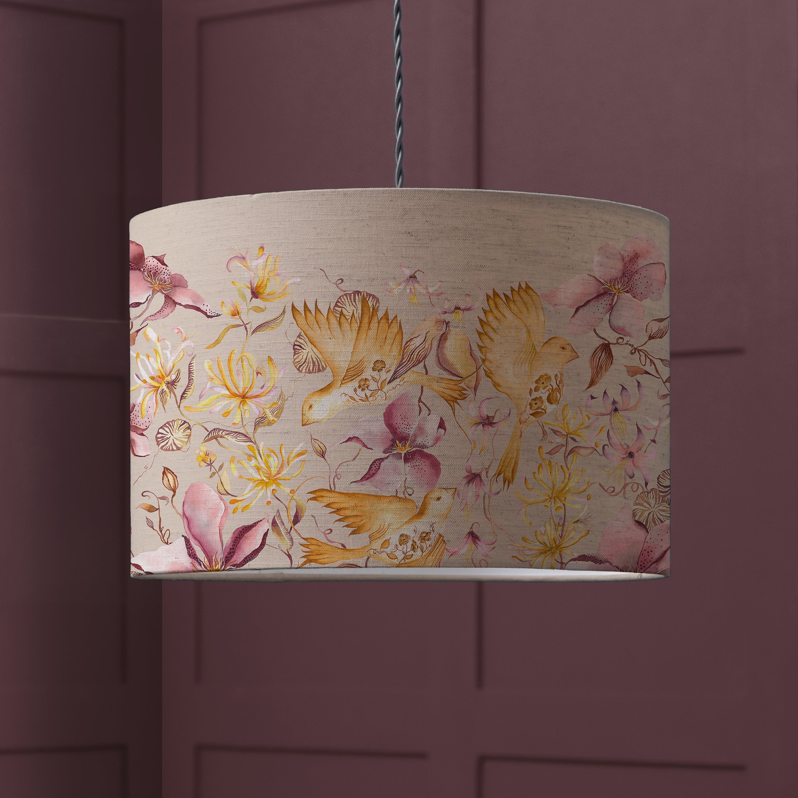 Floella Eva Printed Lamp Shade