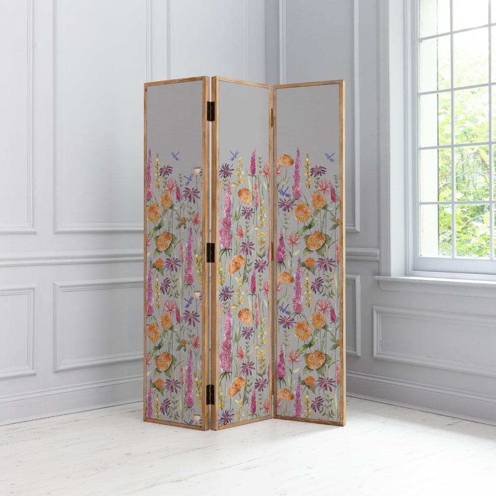 Florabunda Solid Wood Room Divider