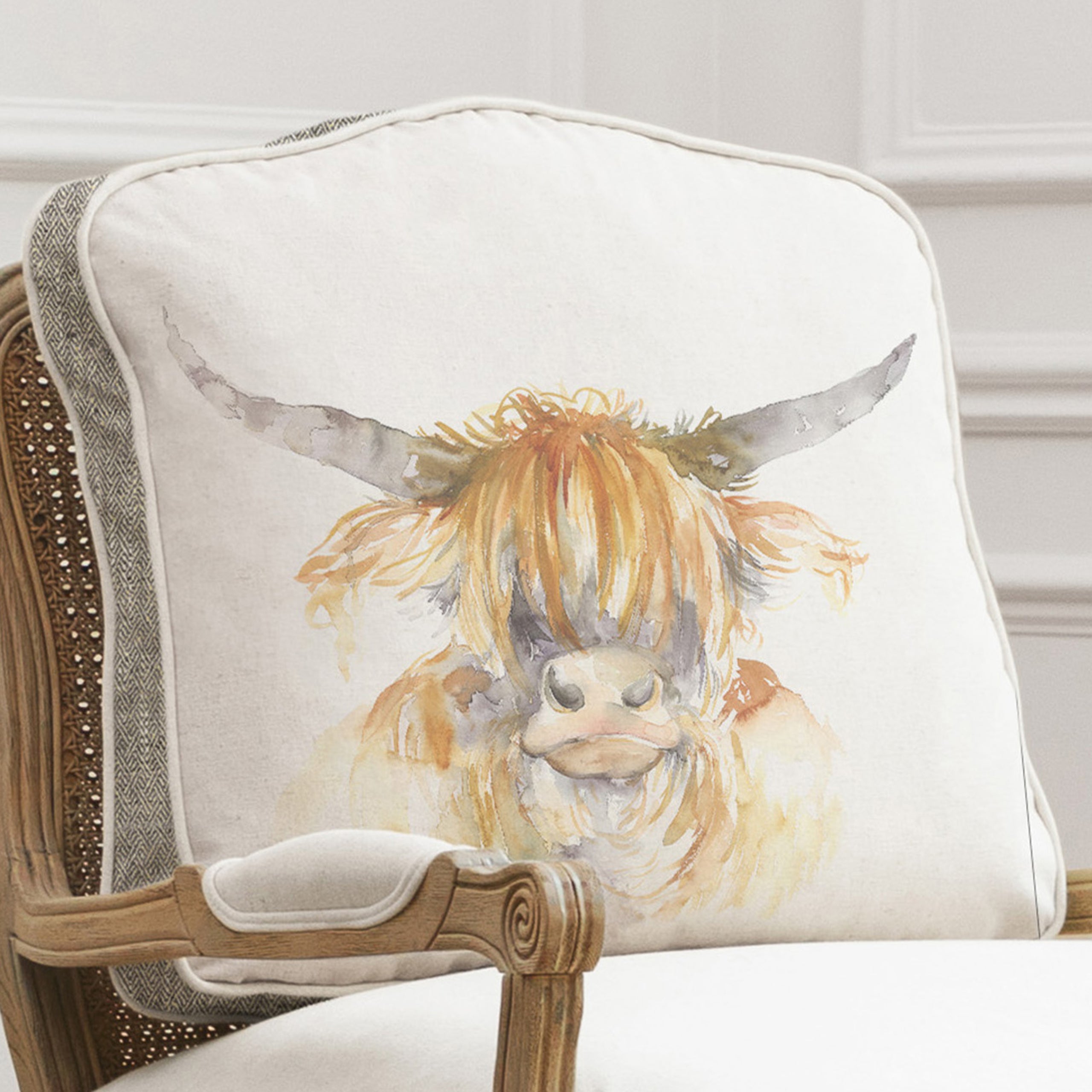 Highland Coo Florence Chair