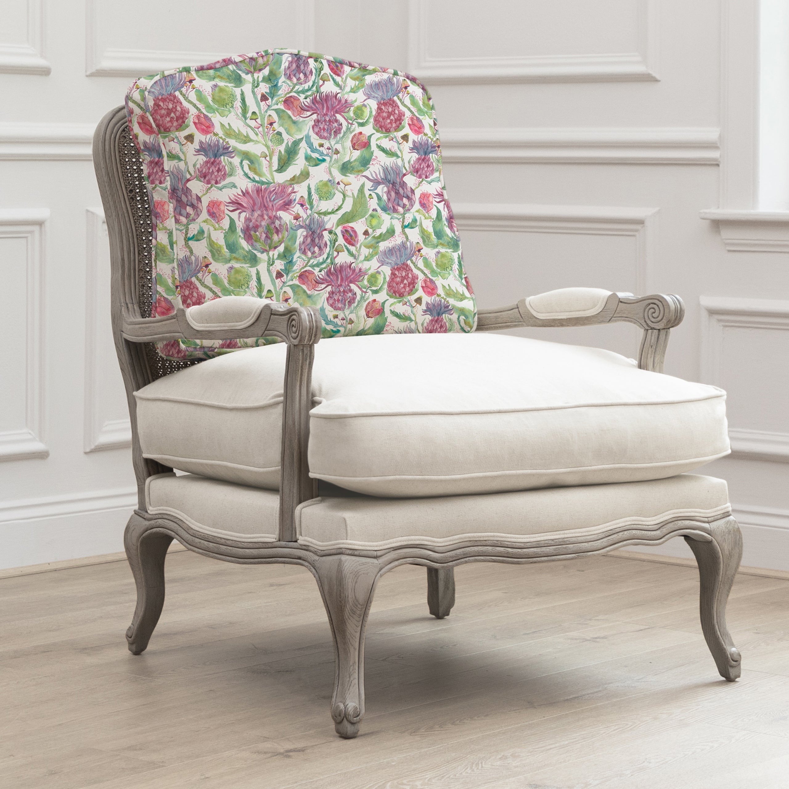 Fairytale Bristles Printed Florence Chair