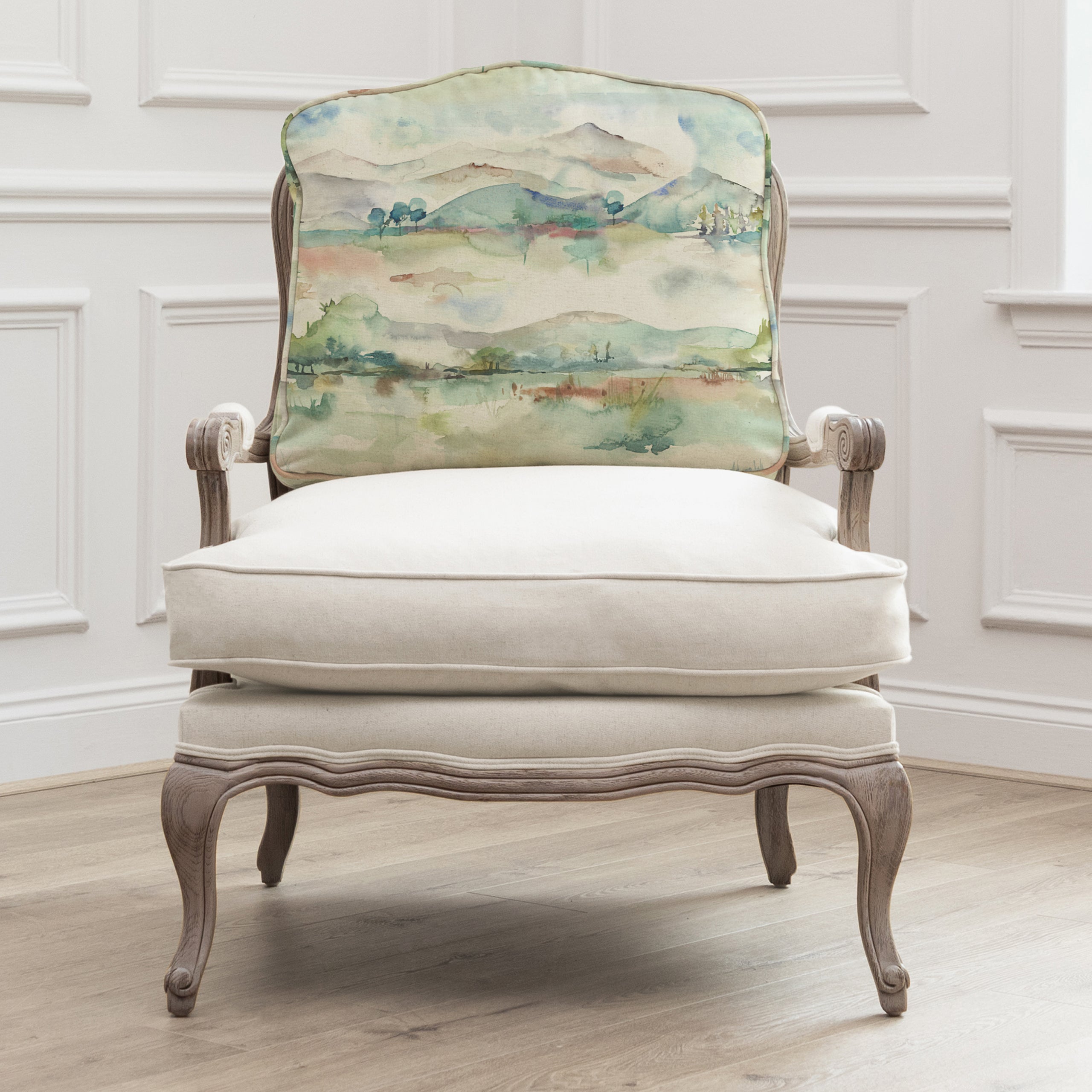 Russet Shores Printed Florence Chair