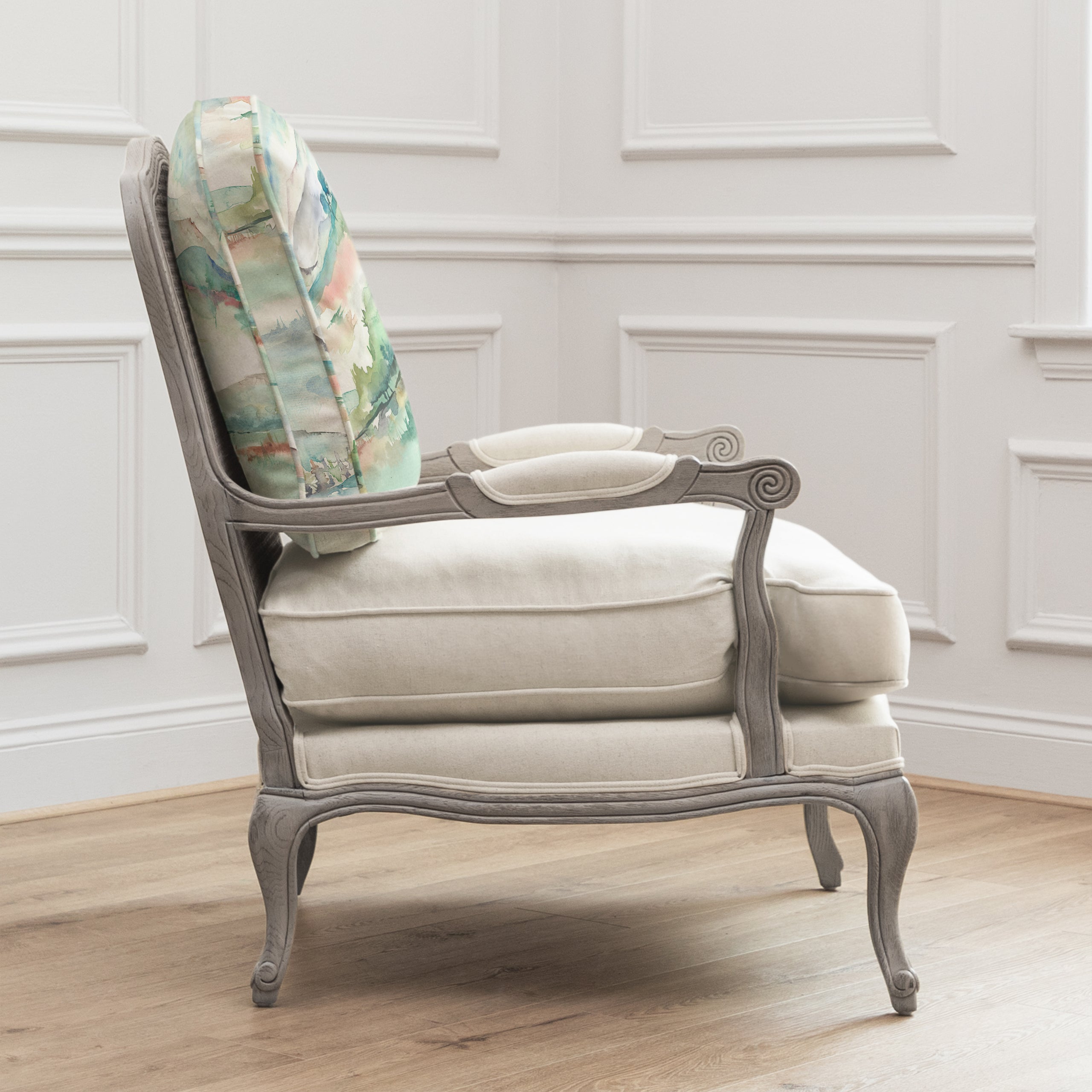 Russet Shores Printed Florence Chair