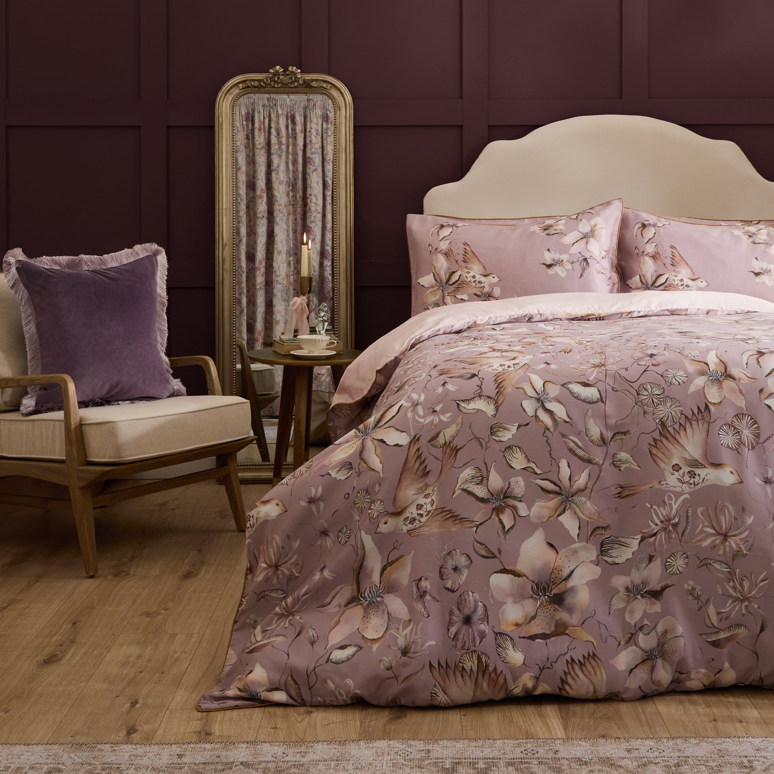 Floella Printed Duvet Cover Set